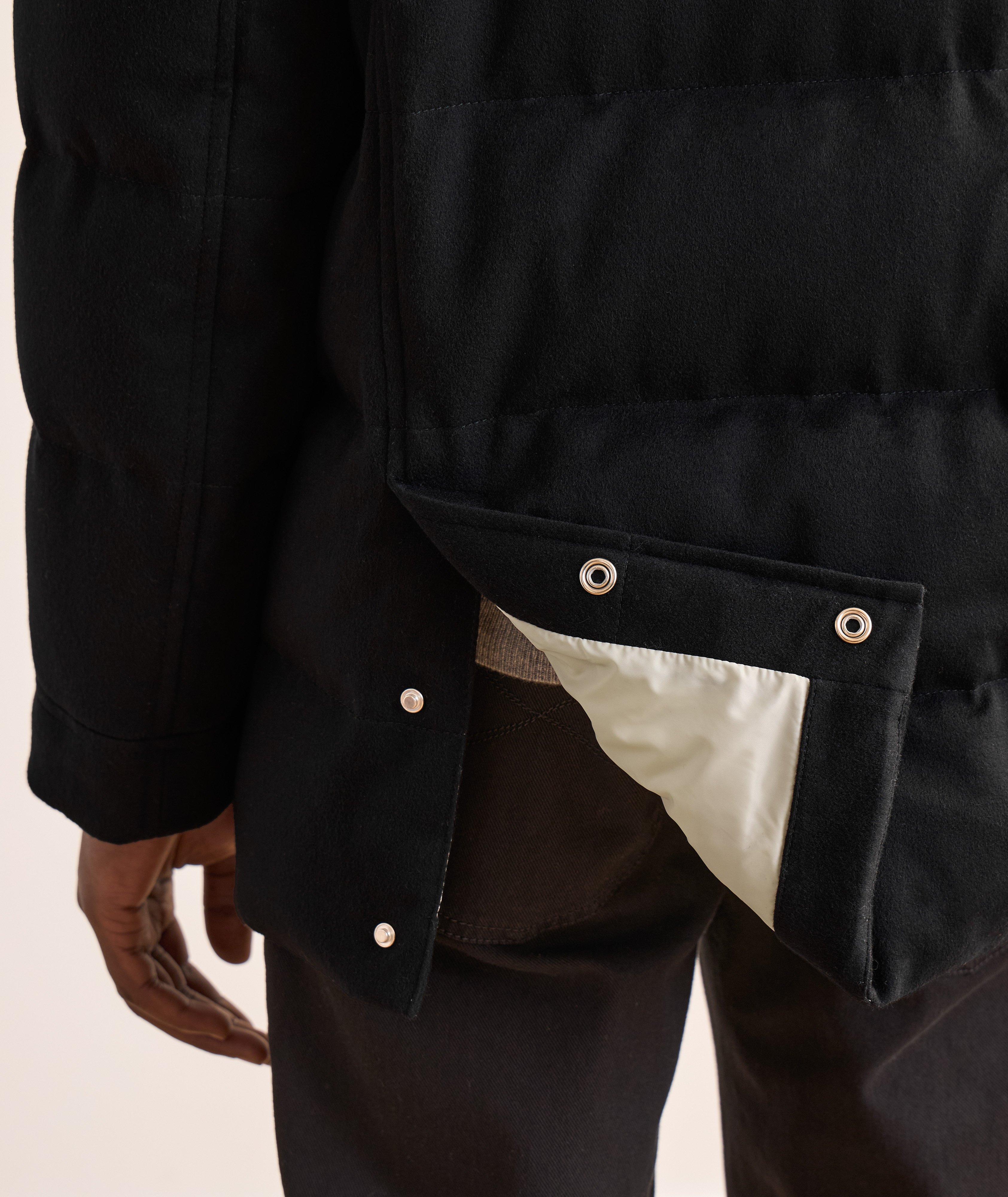 Blouson matelassé en laine image 5