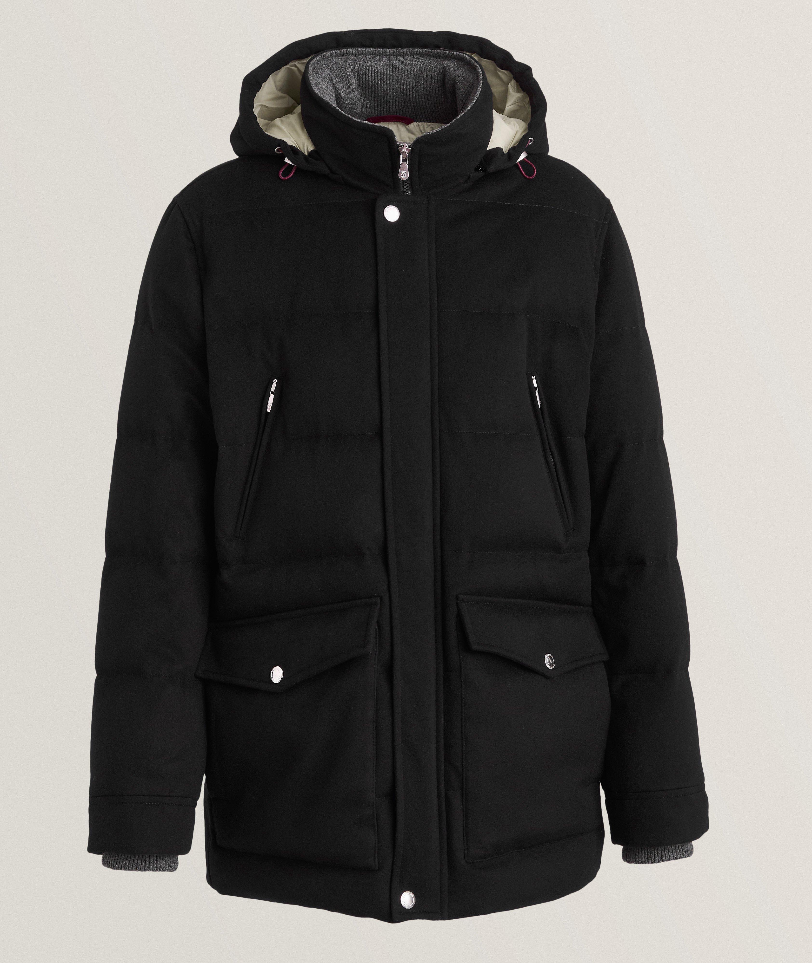 Beaver Padded Wool Jacket image 0