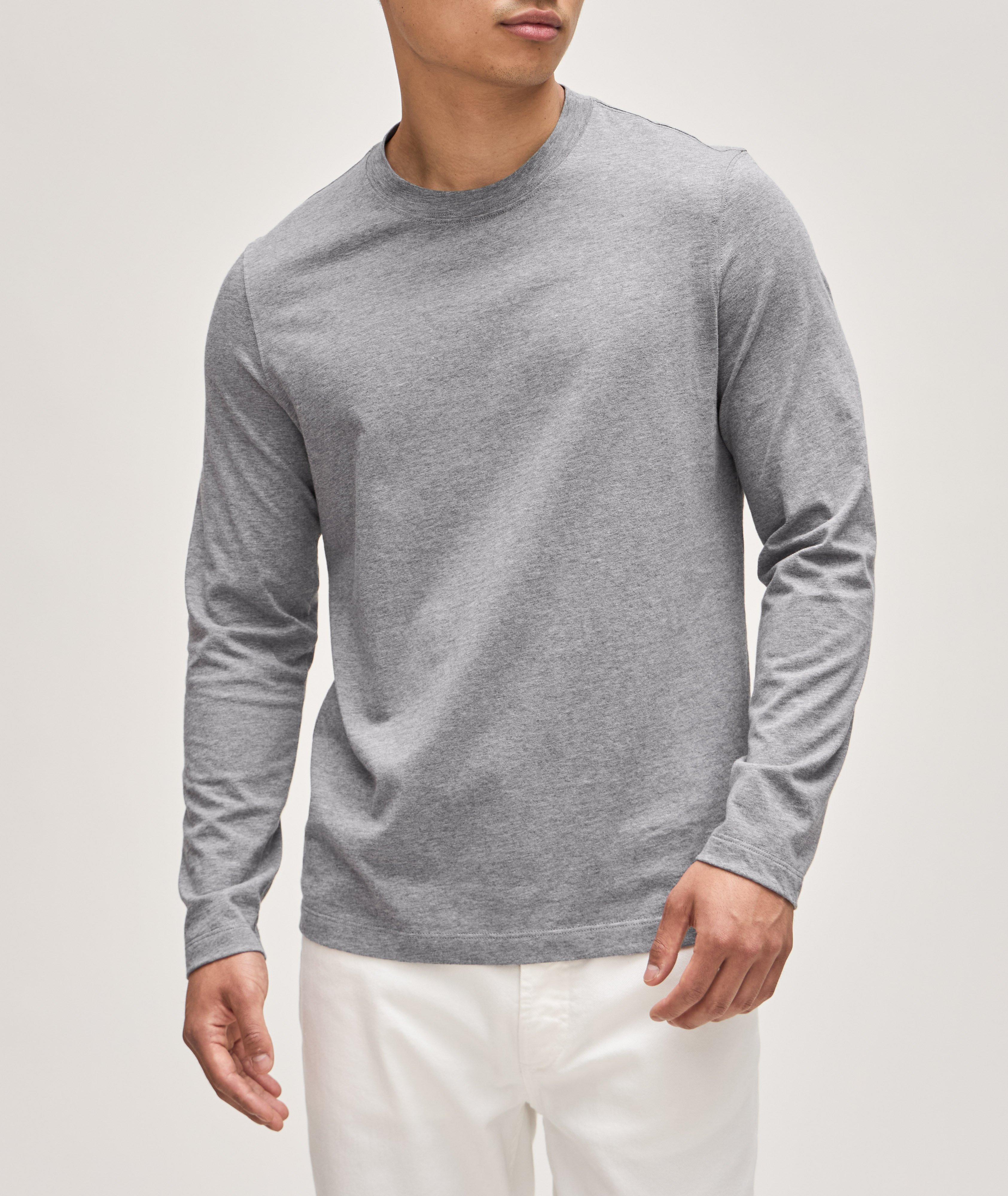 Essential Long-Sleeve Jersey Cotton T-Shirt  image 1
