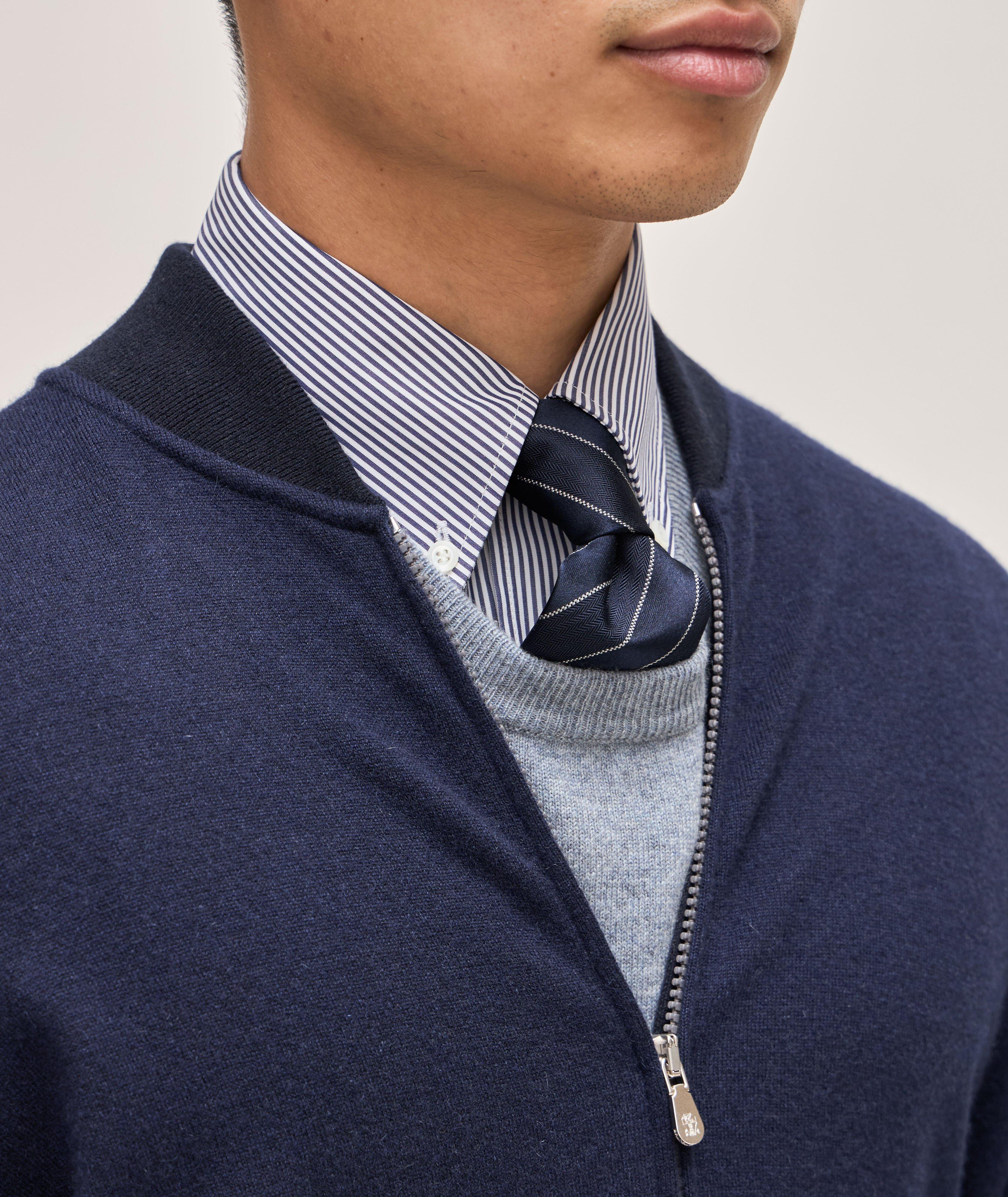 Striped Silk Tie  image 1