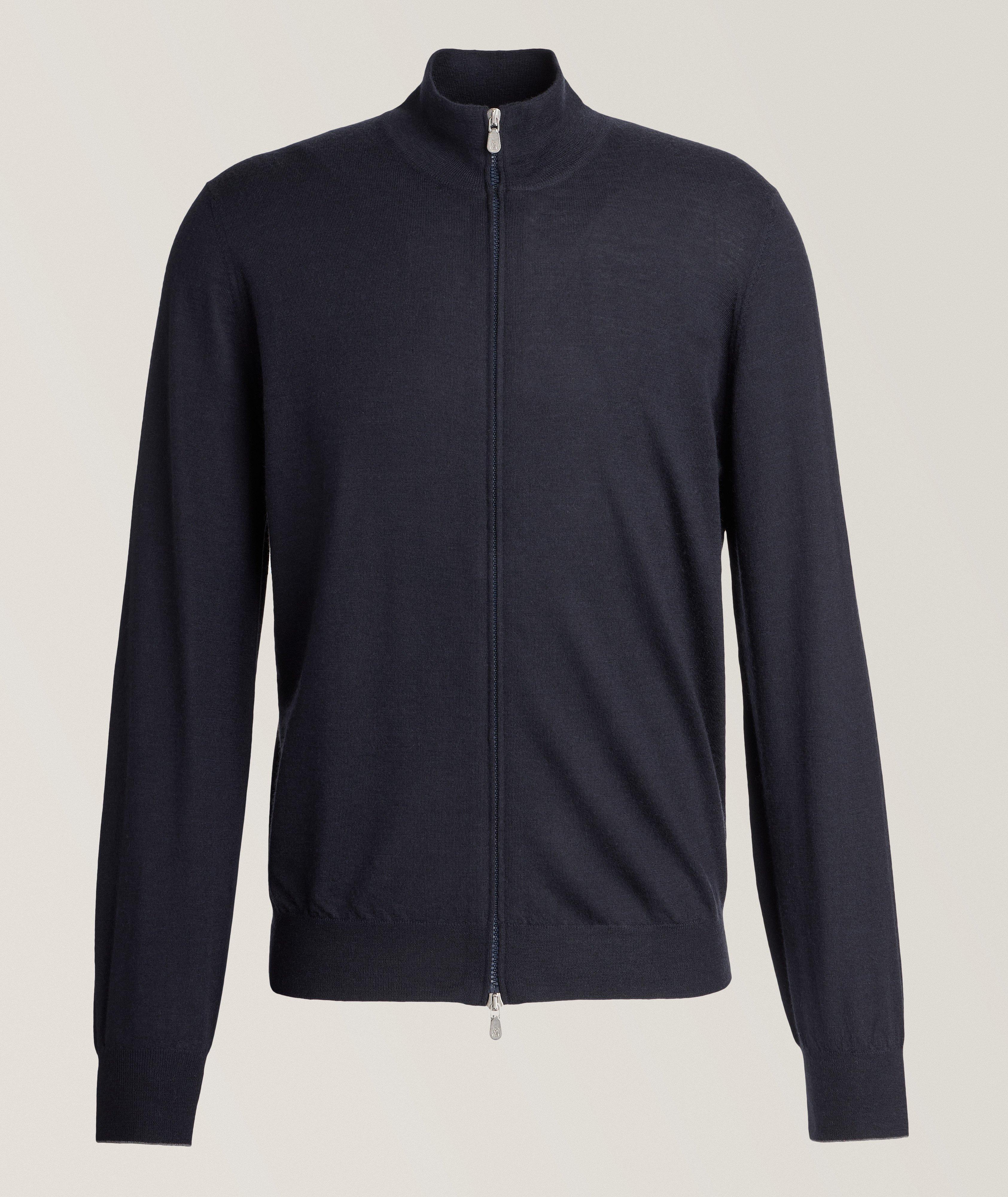 Wool-Cashmere Full-Zip Sweater  image 0