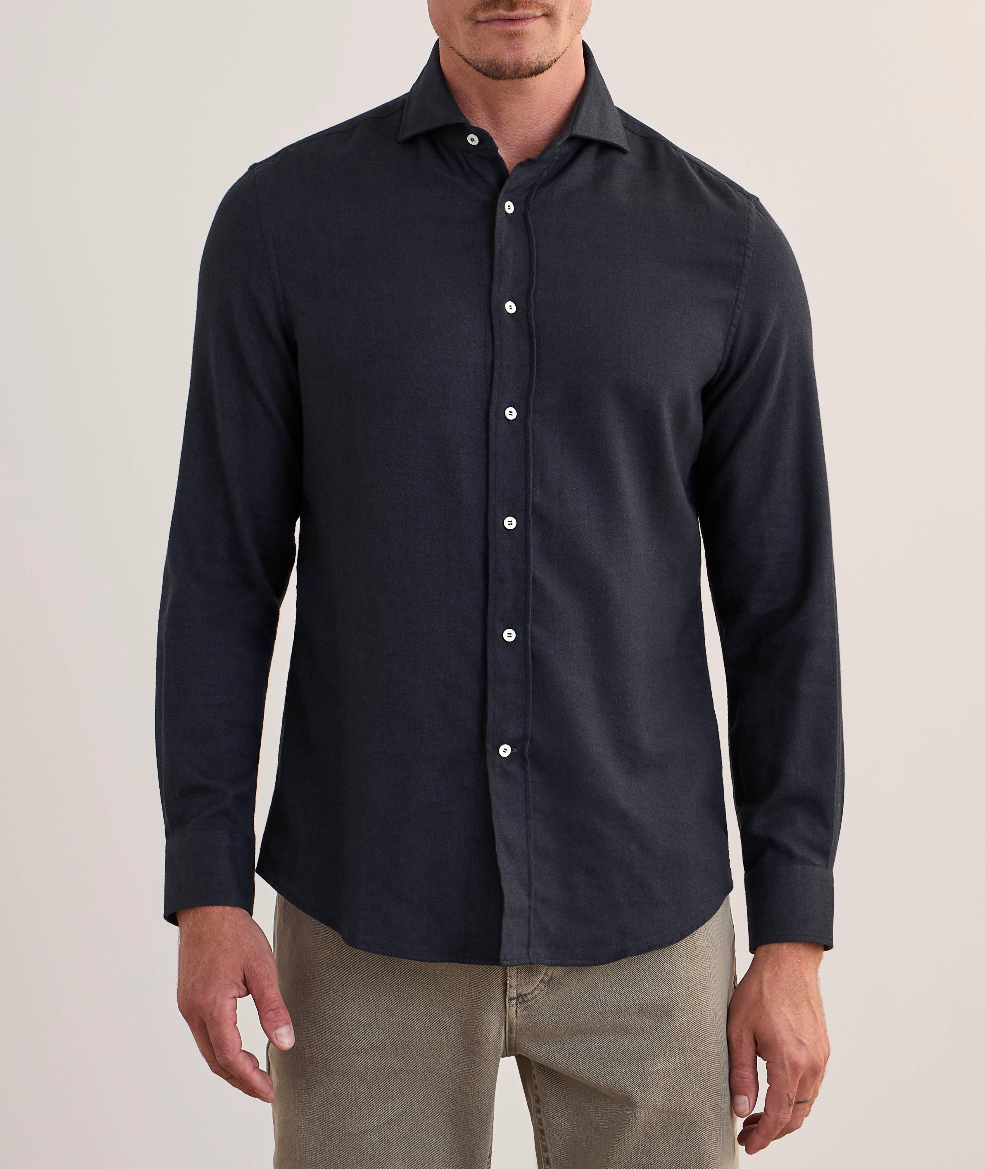 Chemise en flanelle à chevrons image 1