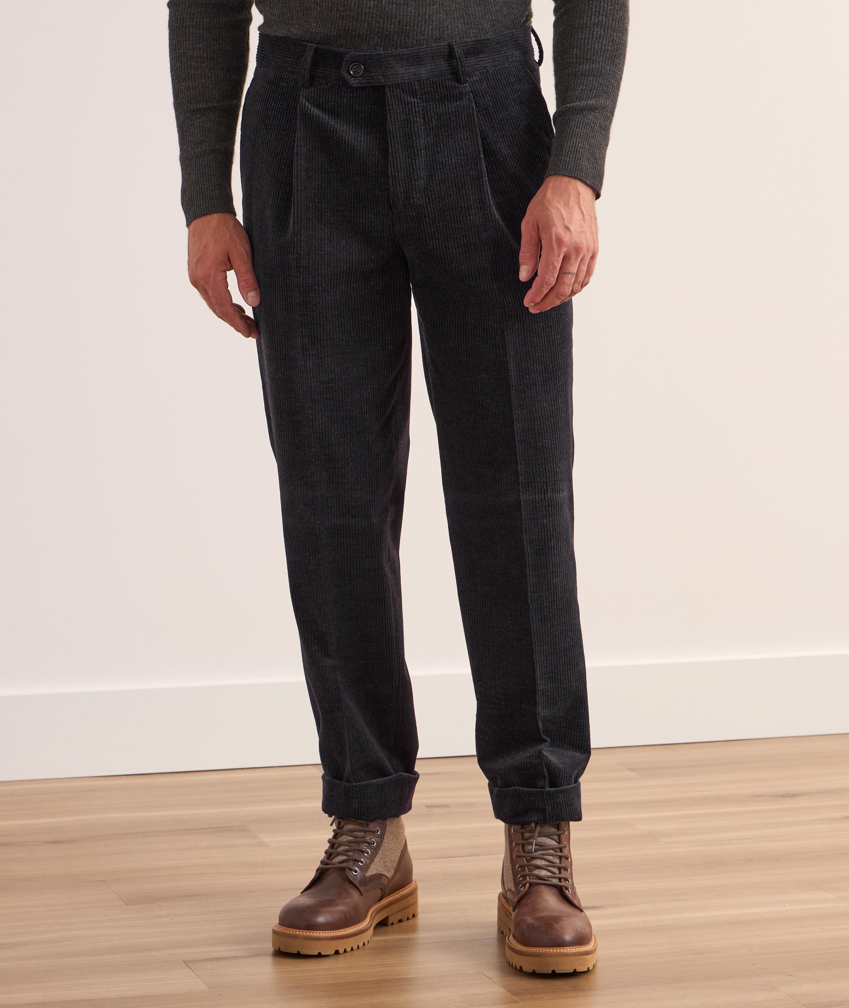 Cotton-Cashmere Corduroy Pants image 1