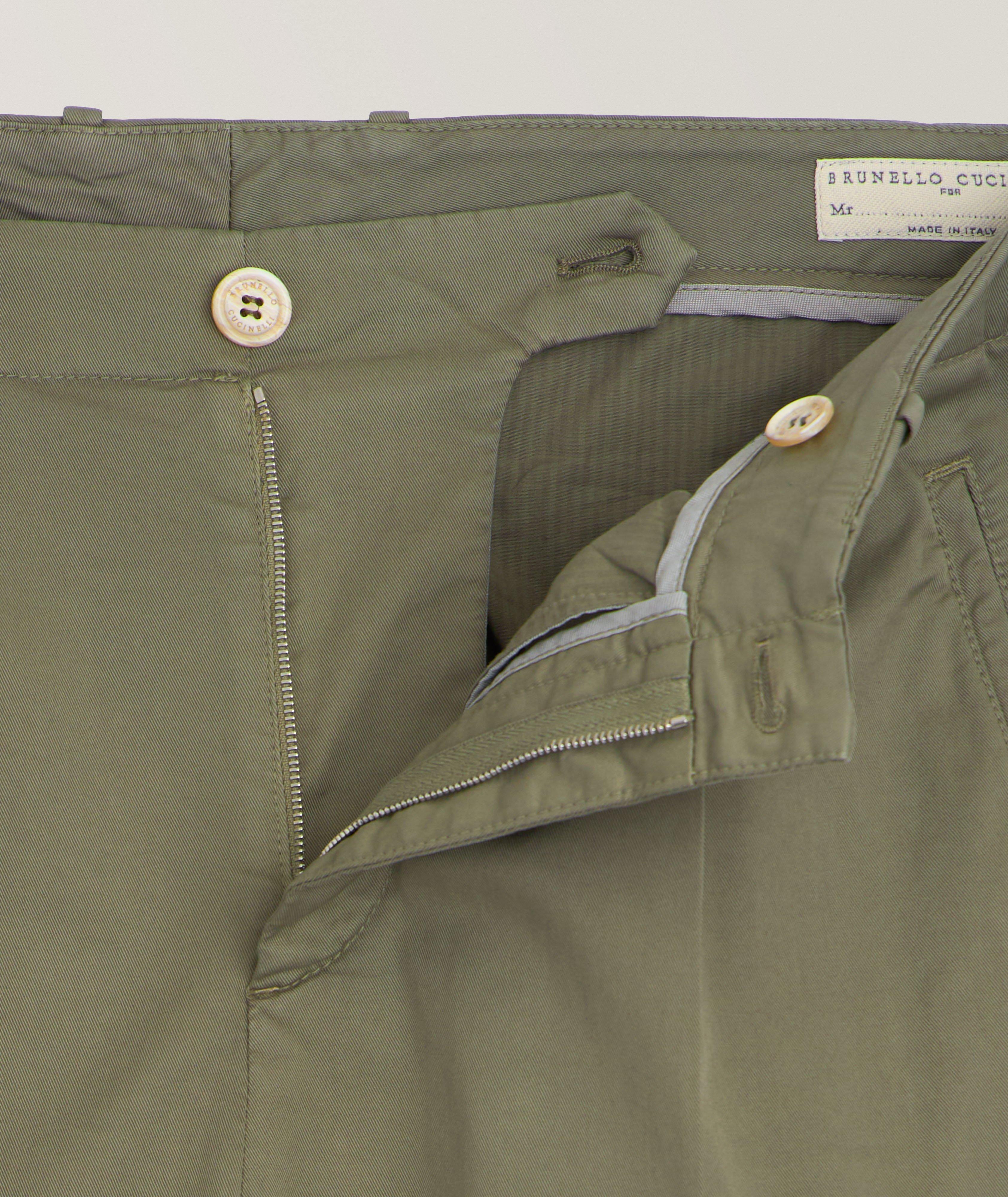 Stretch-Cotton Cargo Pants  image 1