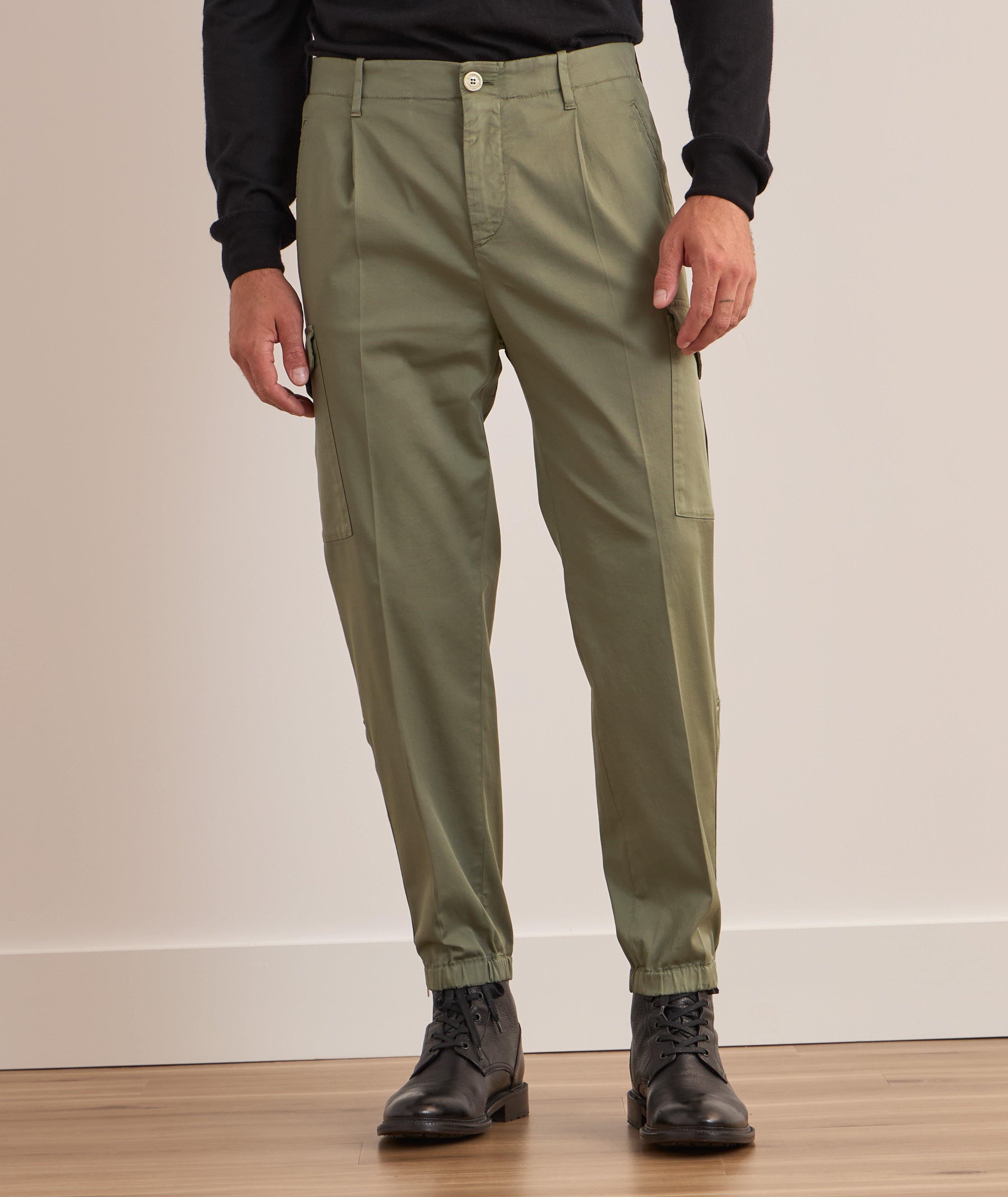 Stretch-Cotton Cargo Pants  image 2