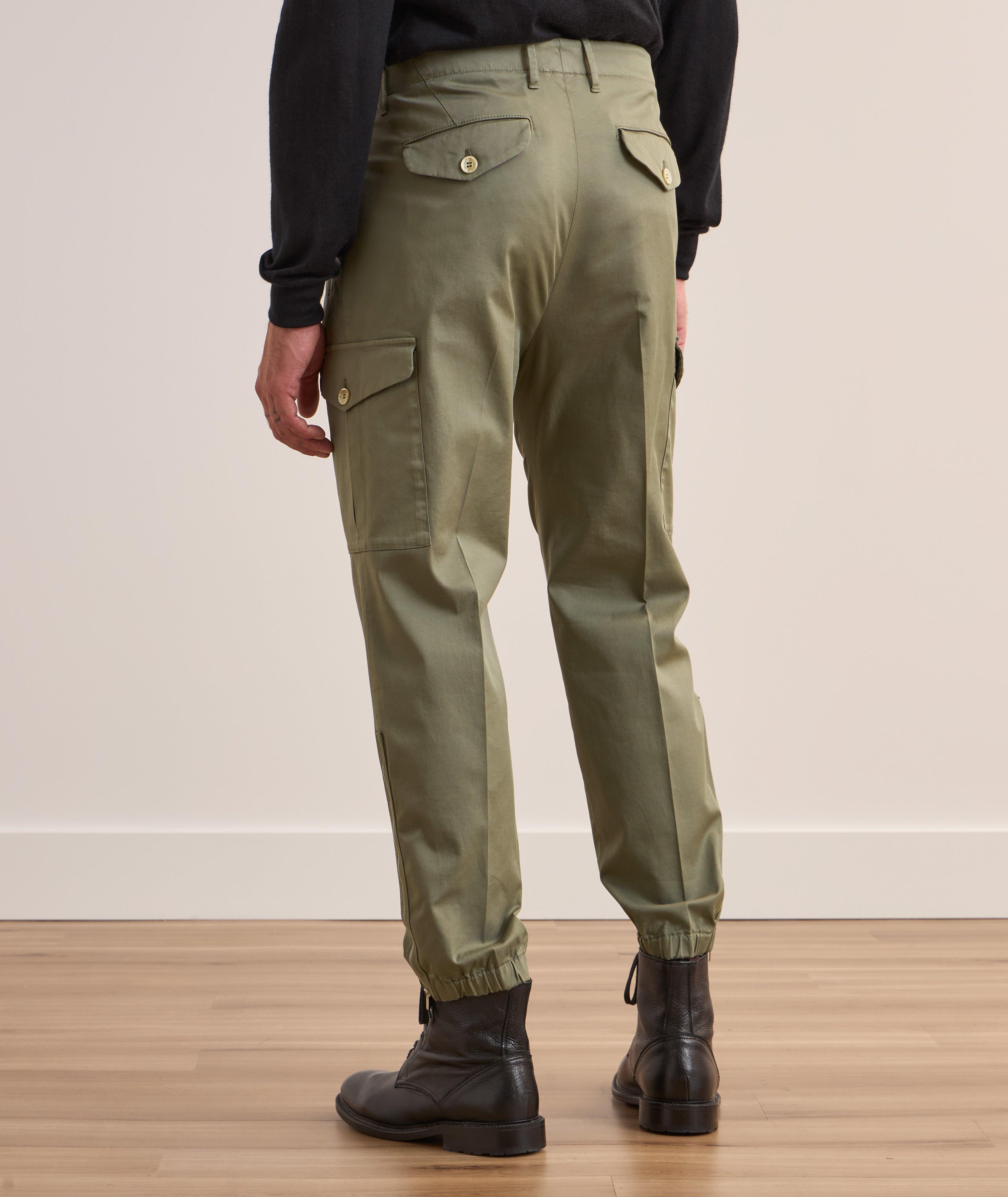 Stretch-Cotton Cargo Pants  image 3