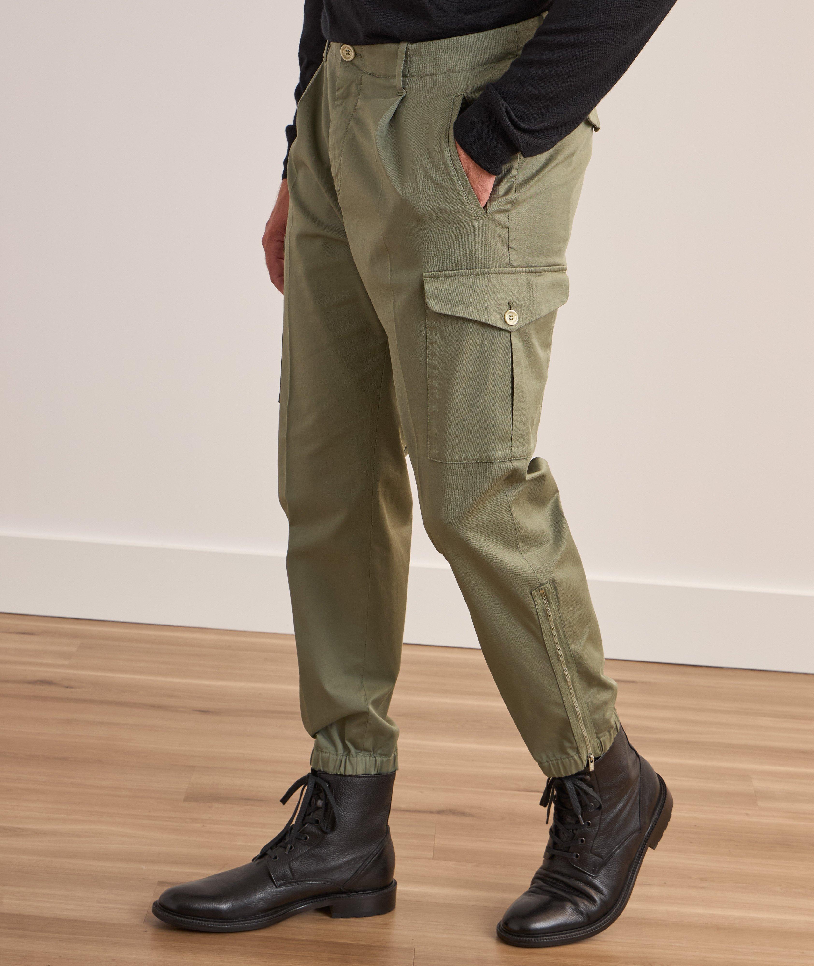 Stretch-Cotton Cargo Pants  image 4