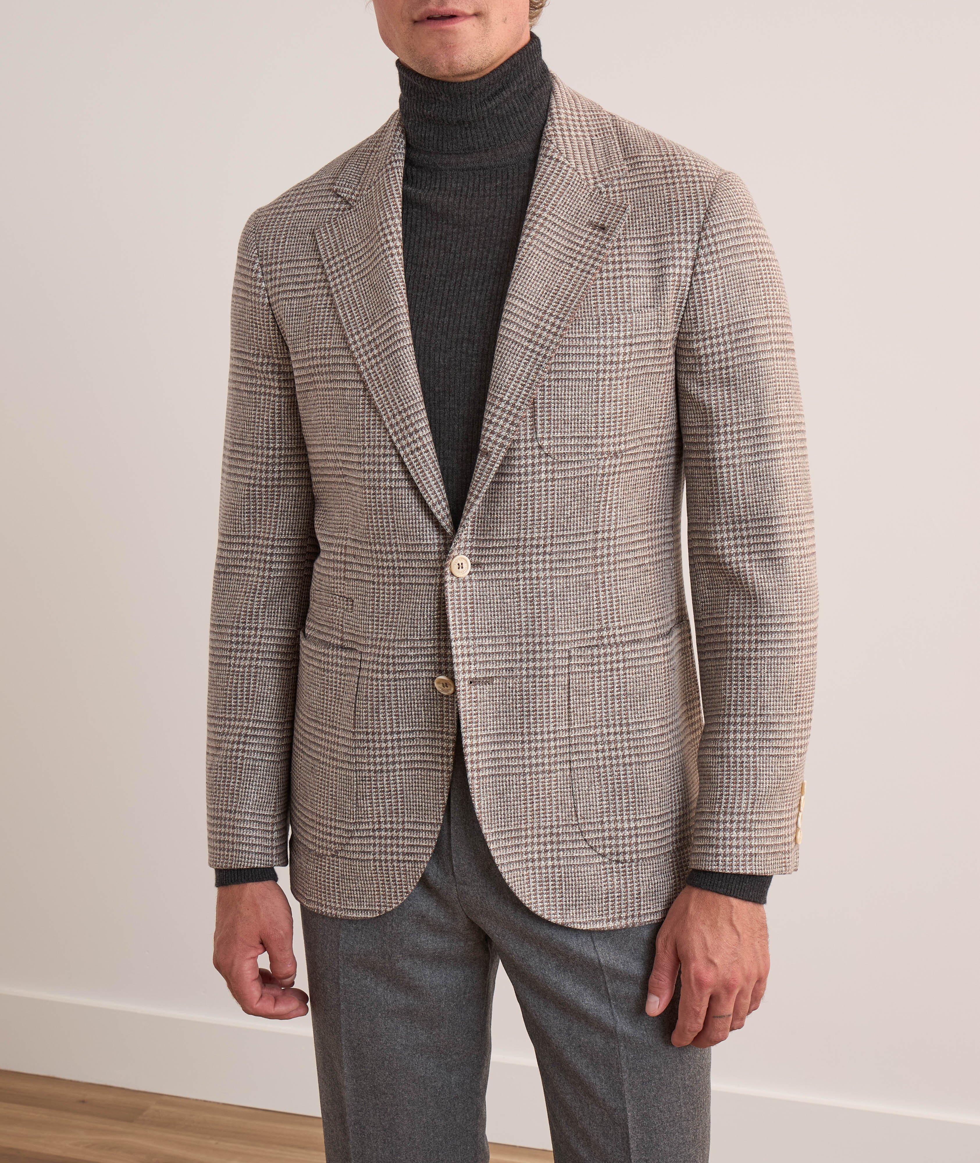 Prince of Wales Wool-Blend Sport Jacket image 1