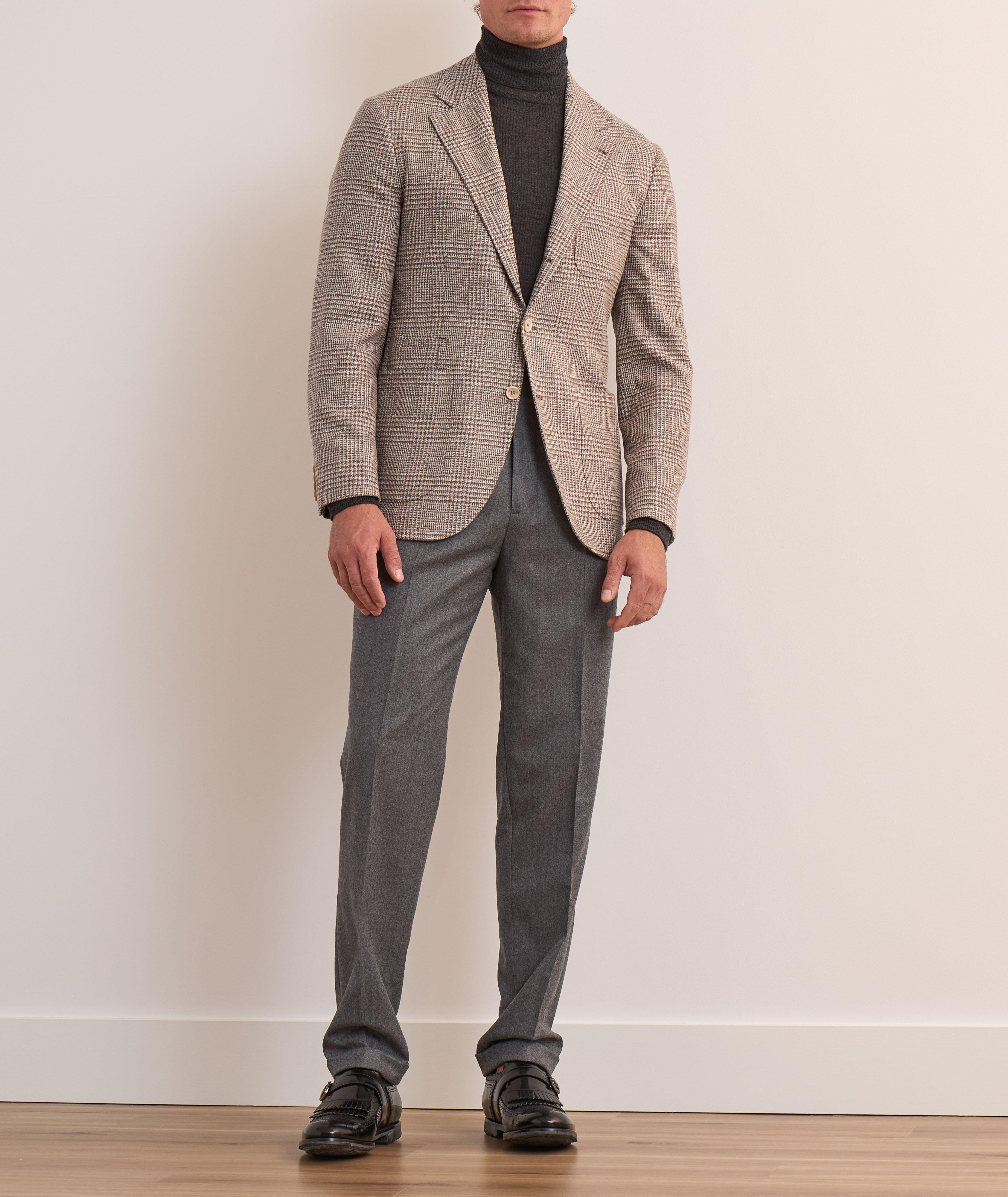 Prince of Wales Wool-Blend Sport Jacket image 4