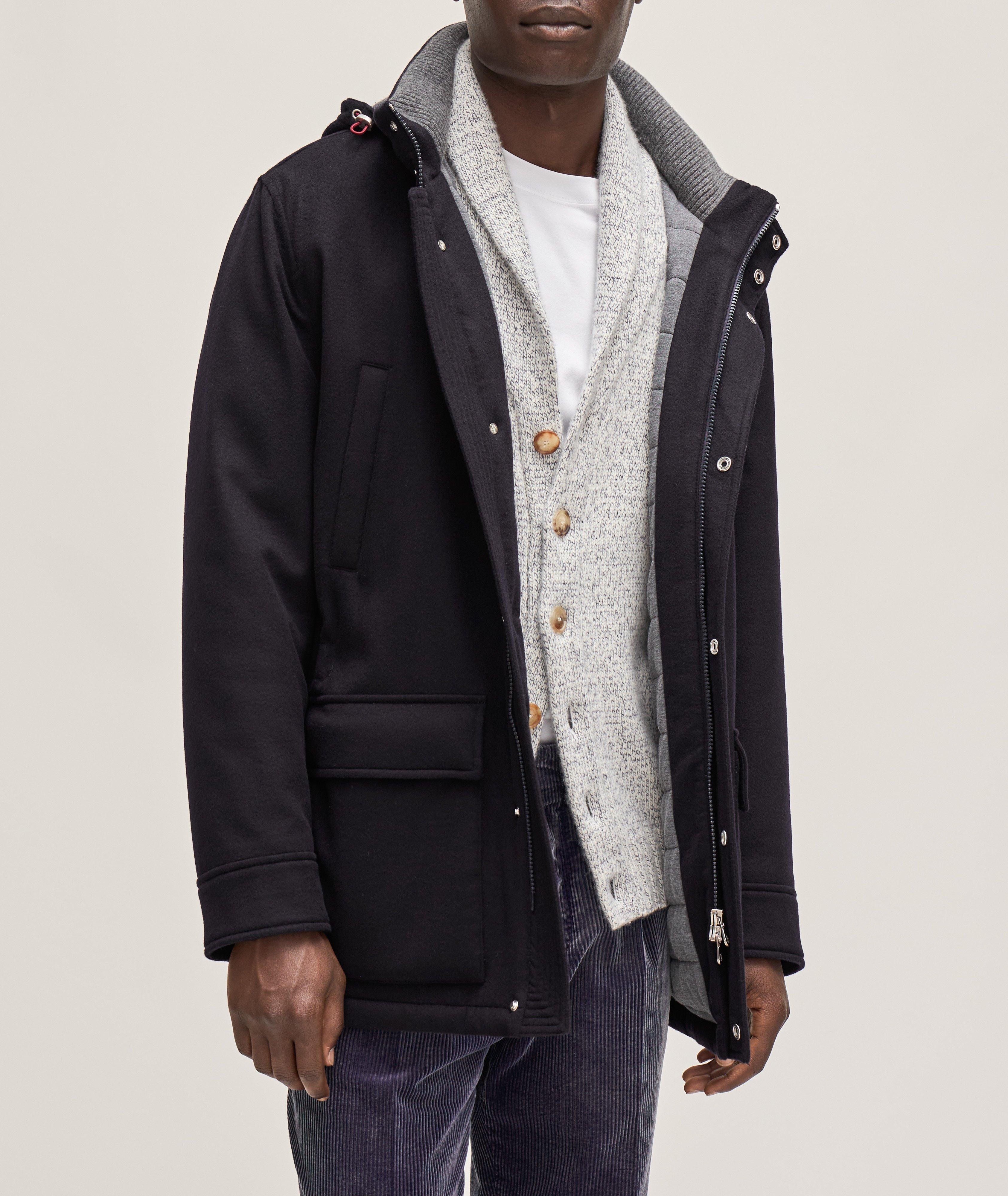 Cashmere Padded Parka