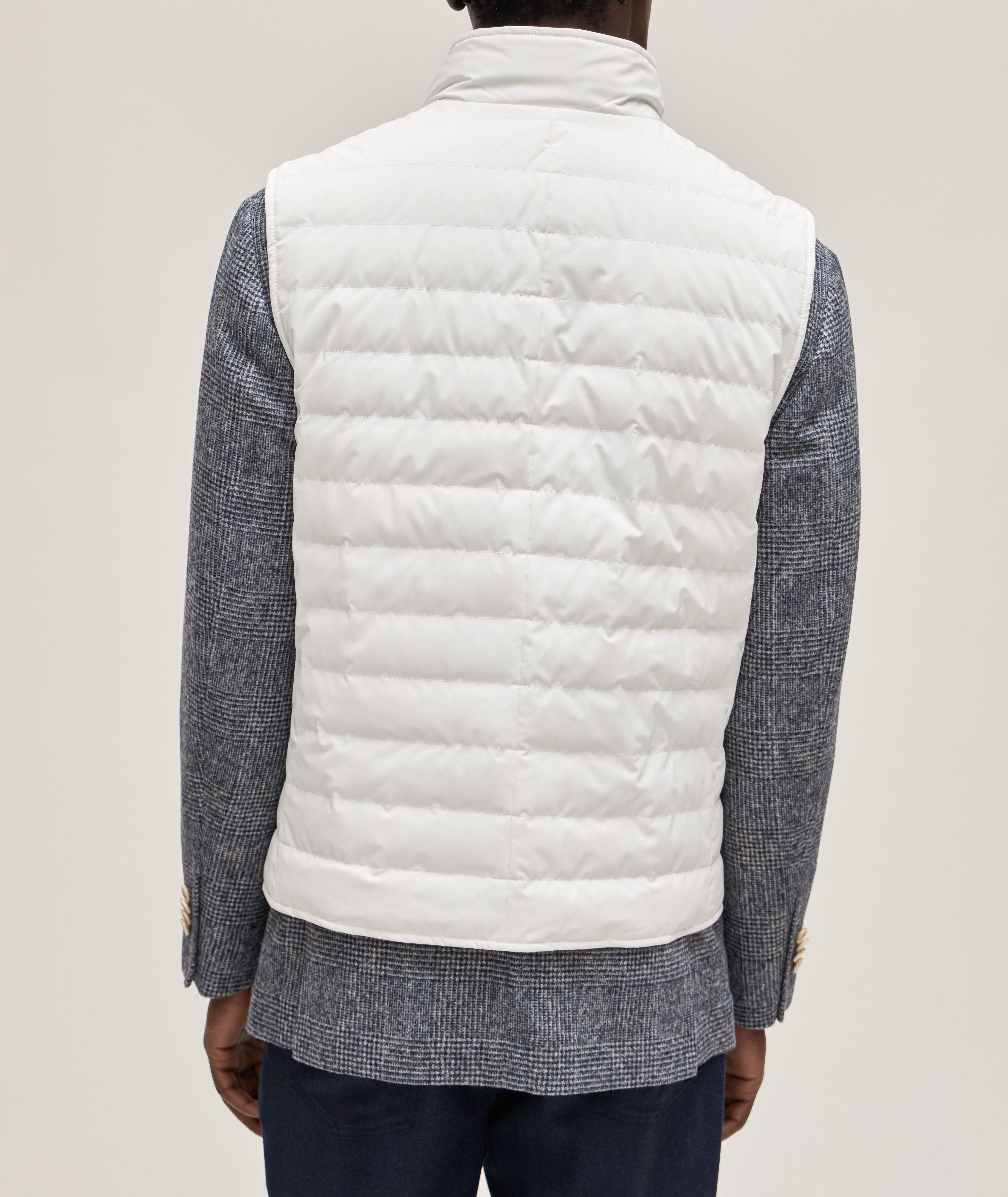 Stretch-Polyamide Quilted Down Vest image 2