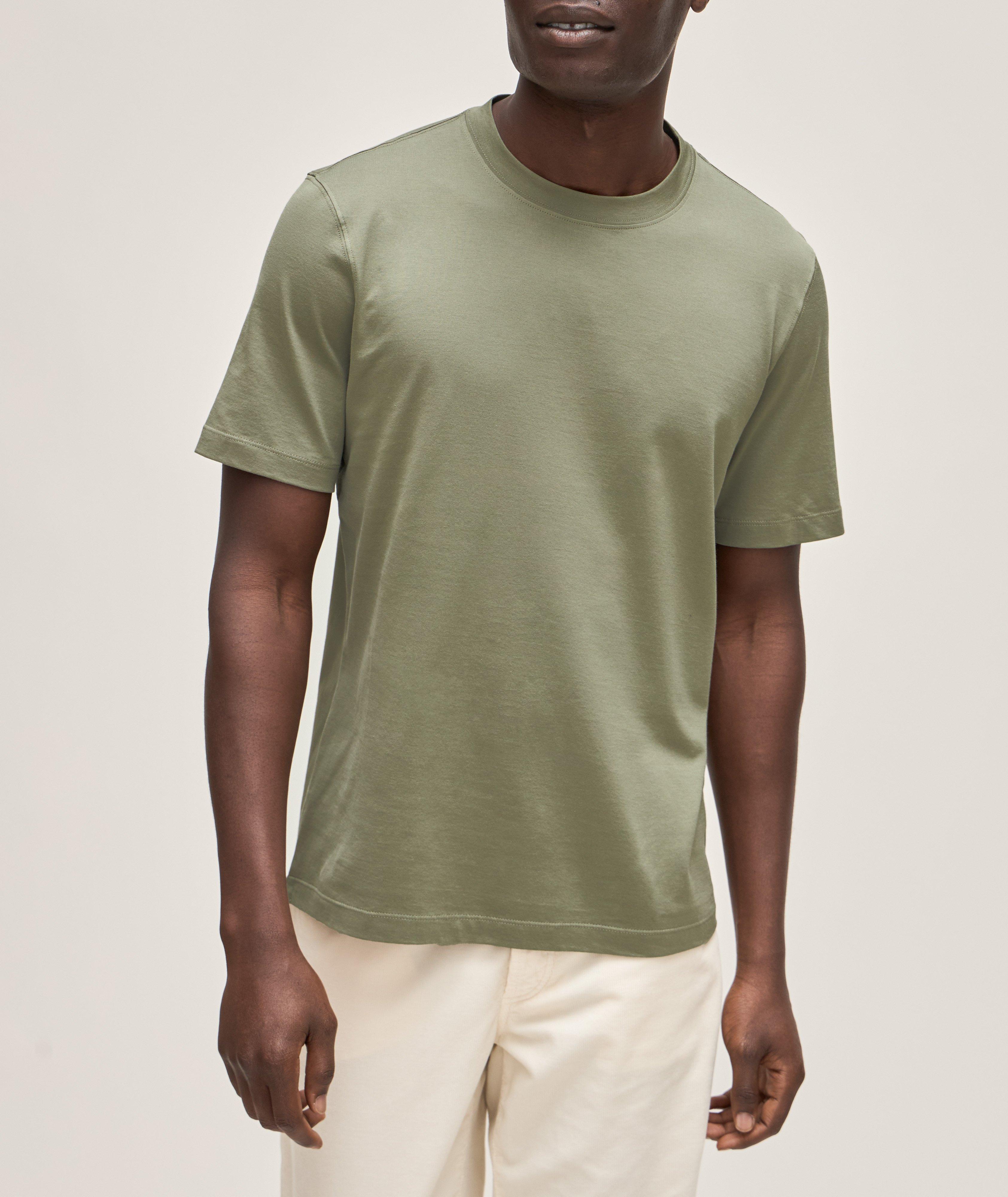 Brunello Cucinelli Essential Cotton Jersey T-Shirt | T