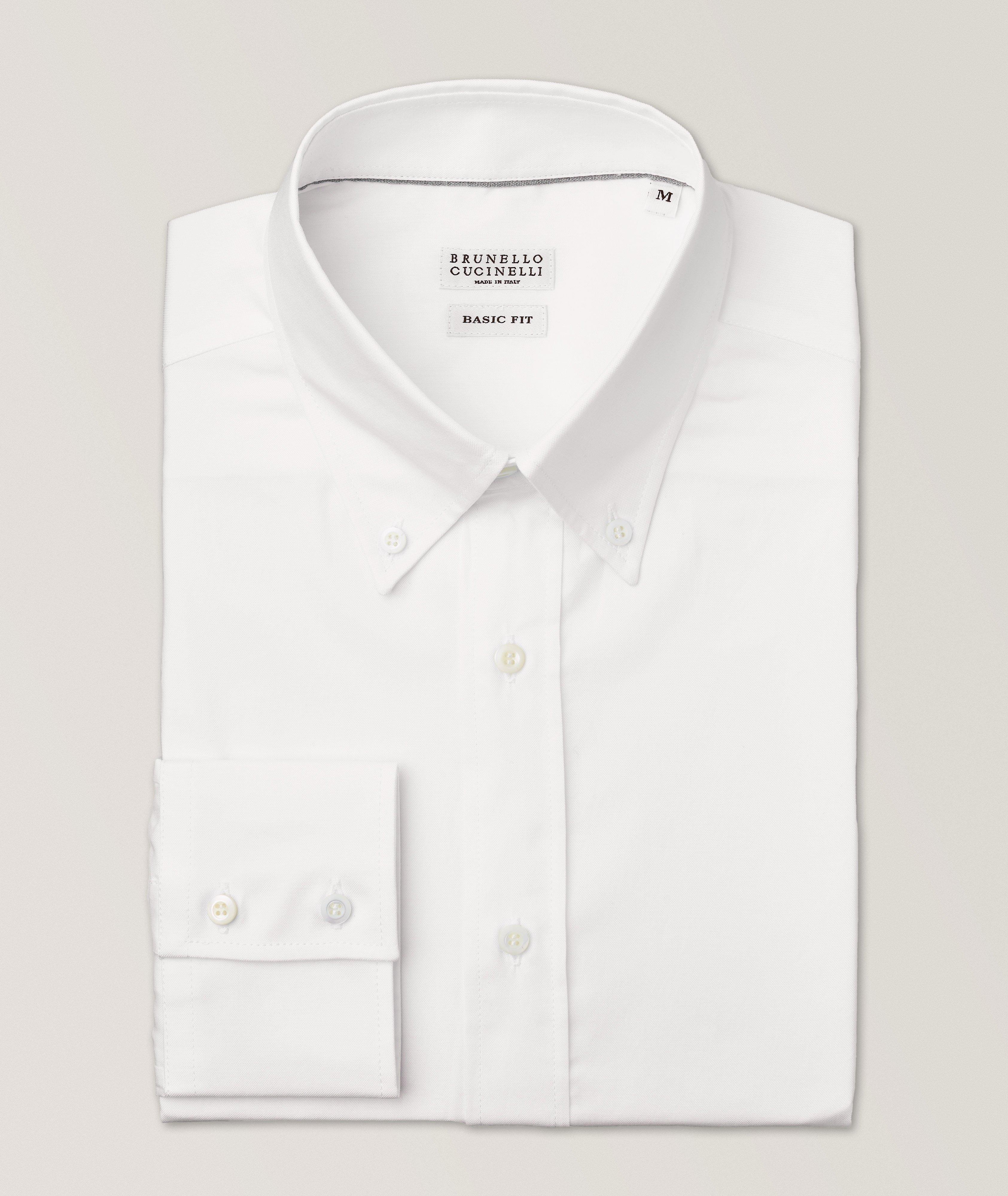 Basic Fit Oxford Cotton Button-Down Shirt  image 0