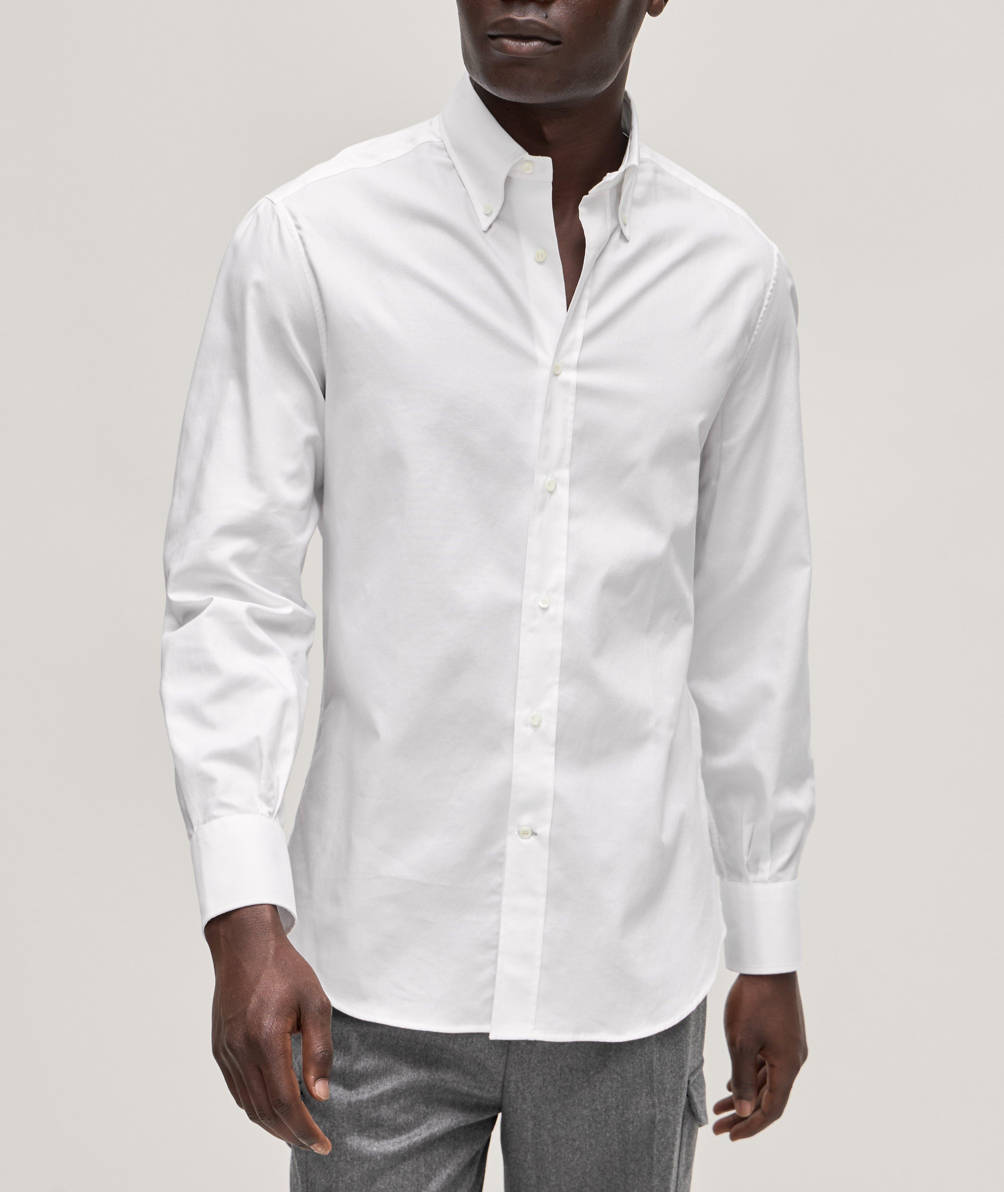 Basic Fit Oxford Cotton Button-Down Shirt  image 1