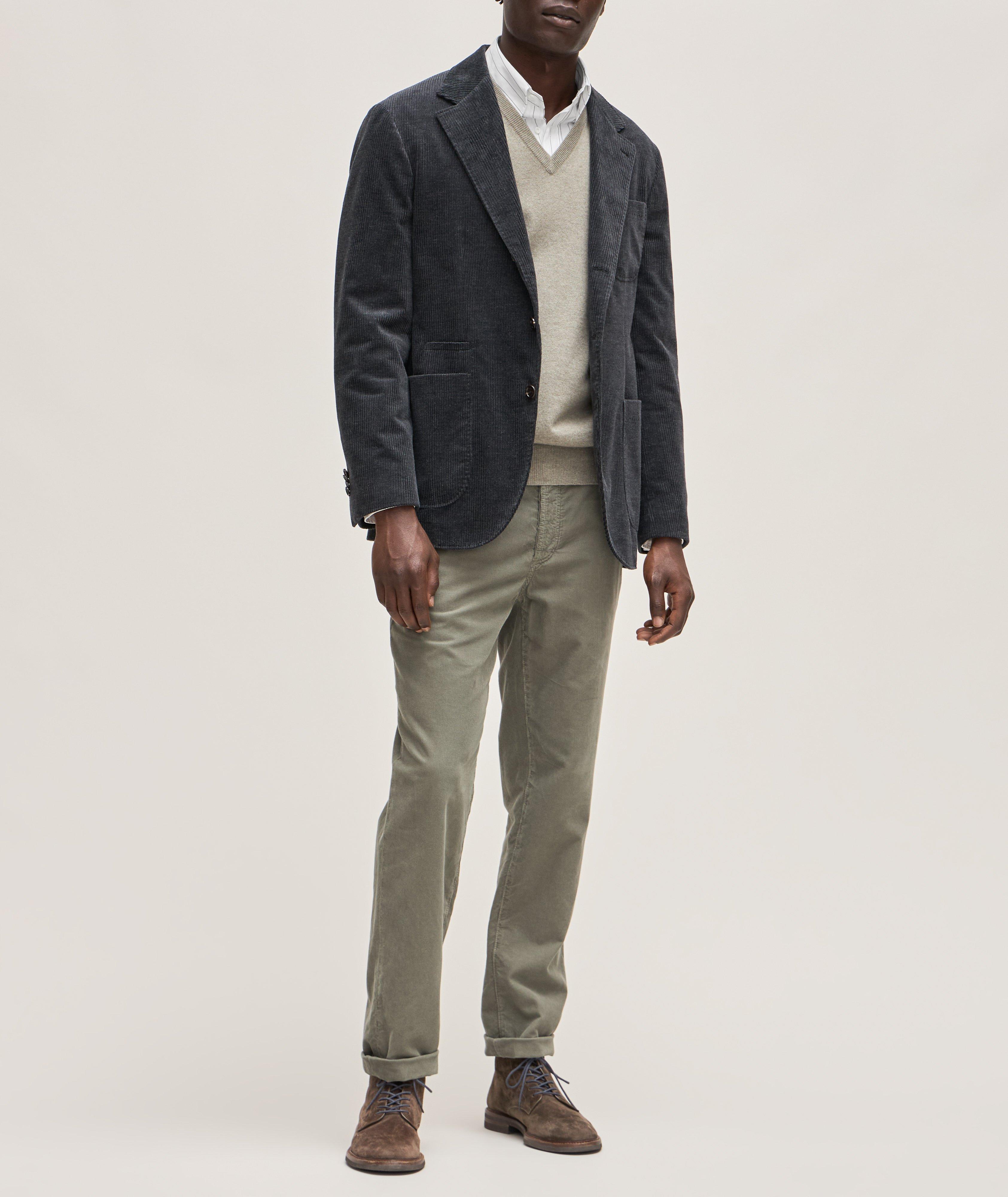 Chemise décontractée en toile oxford à rayures image 4