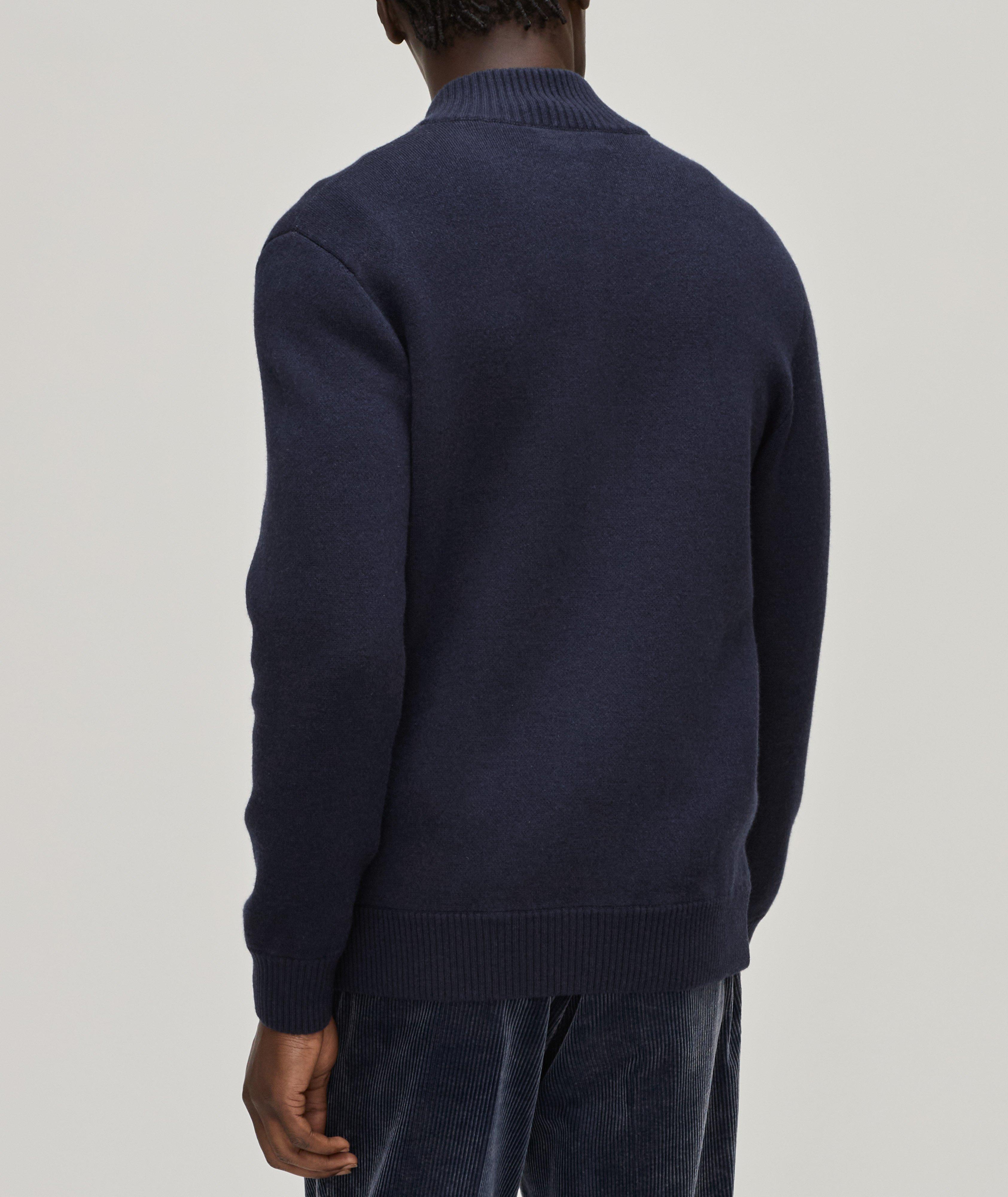Blouson-pull en mélange de laine, de cachemire et de soie image 2