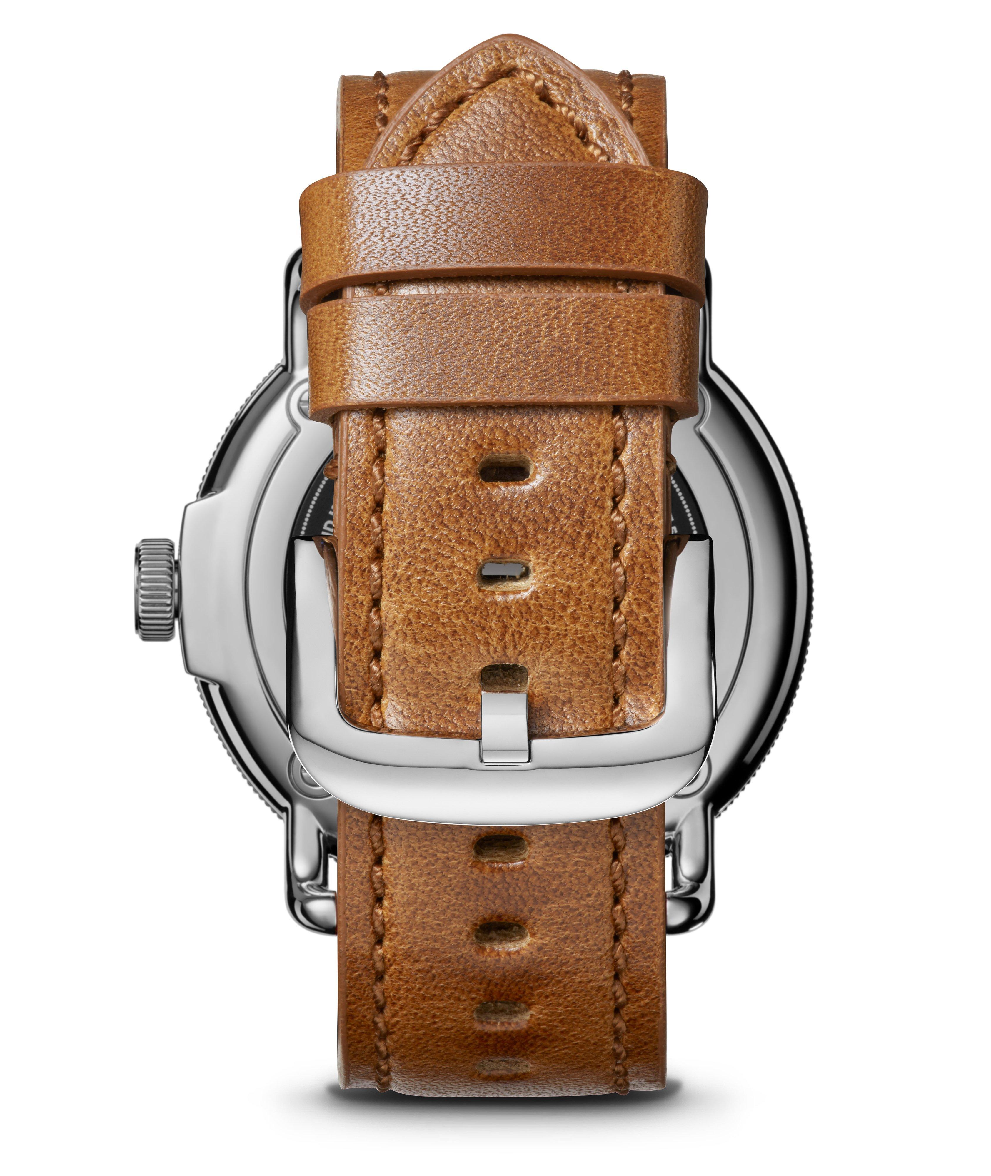 The Canfield Model C56 Leather Strap Watch image 2