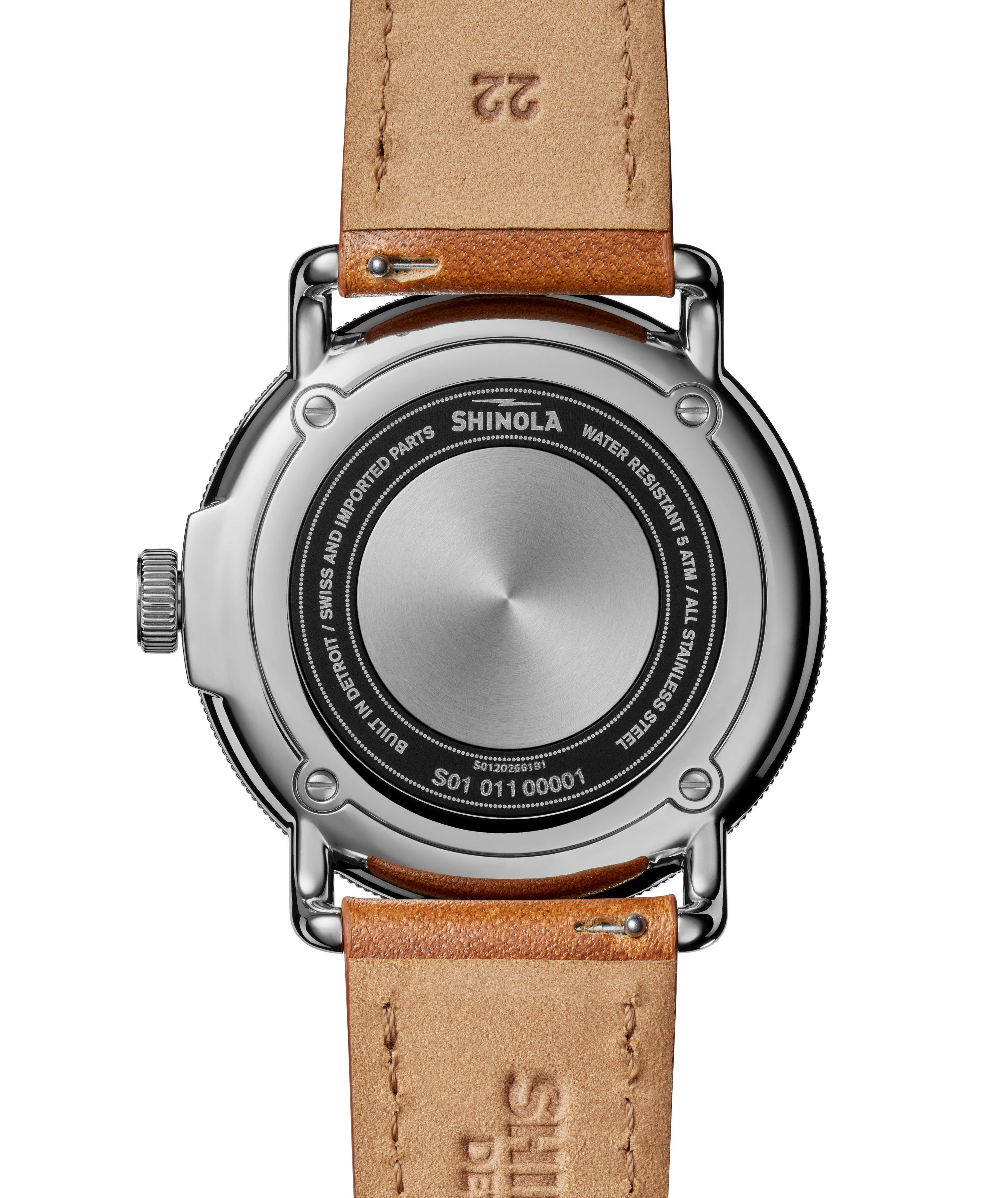 Montre Canfield C56 avec bracelet en cuir image 3