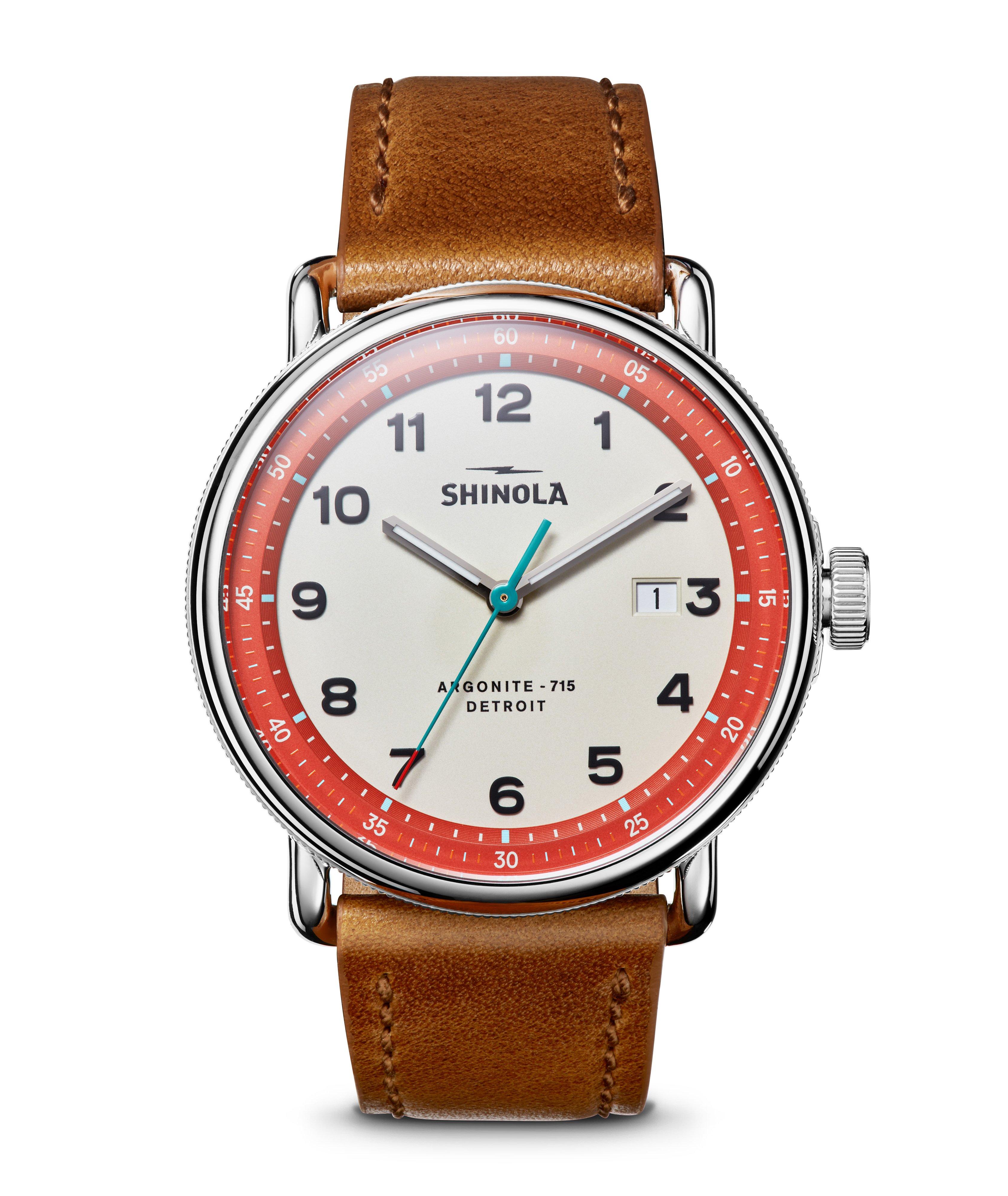 The Canfield Model C56 Leather Strap Watch image 4