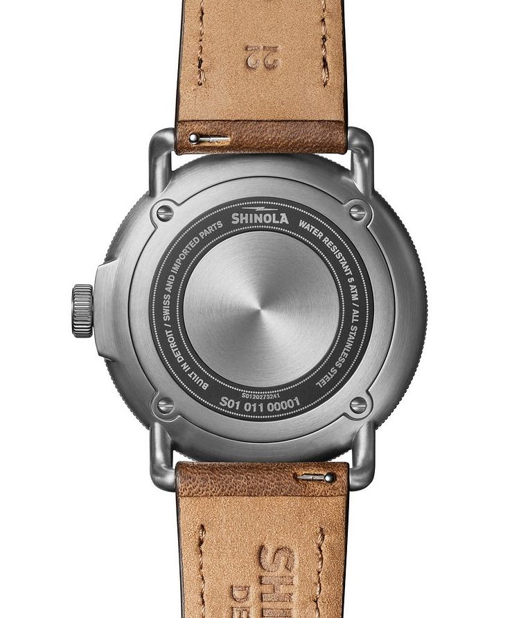The Canfield Model C56 Leather Strap Watch image 3