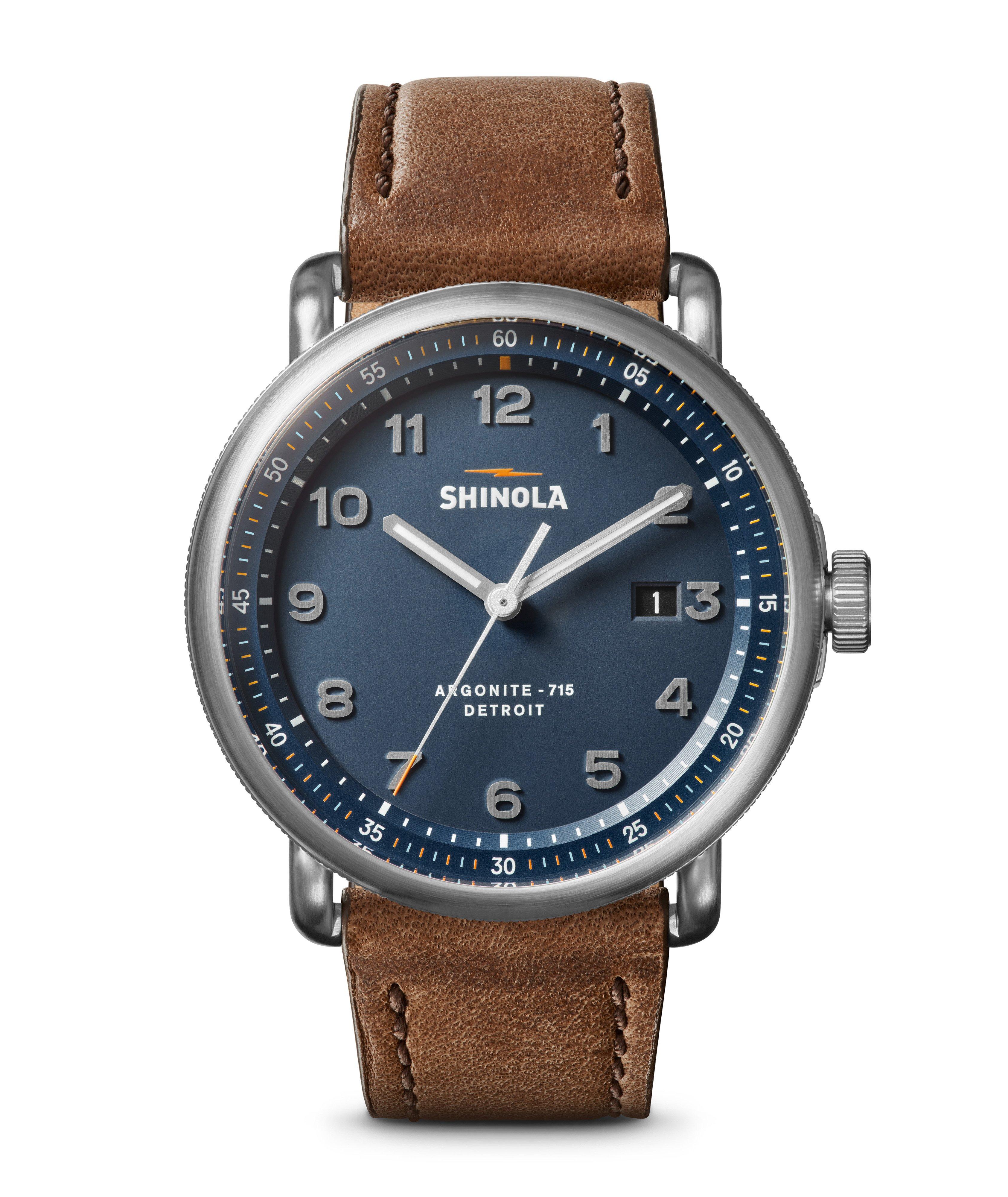 Montre Canfield C56 avec bracelet en cuir image 4