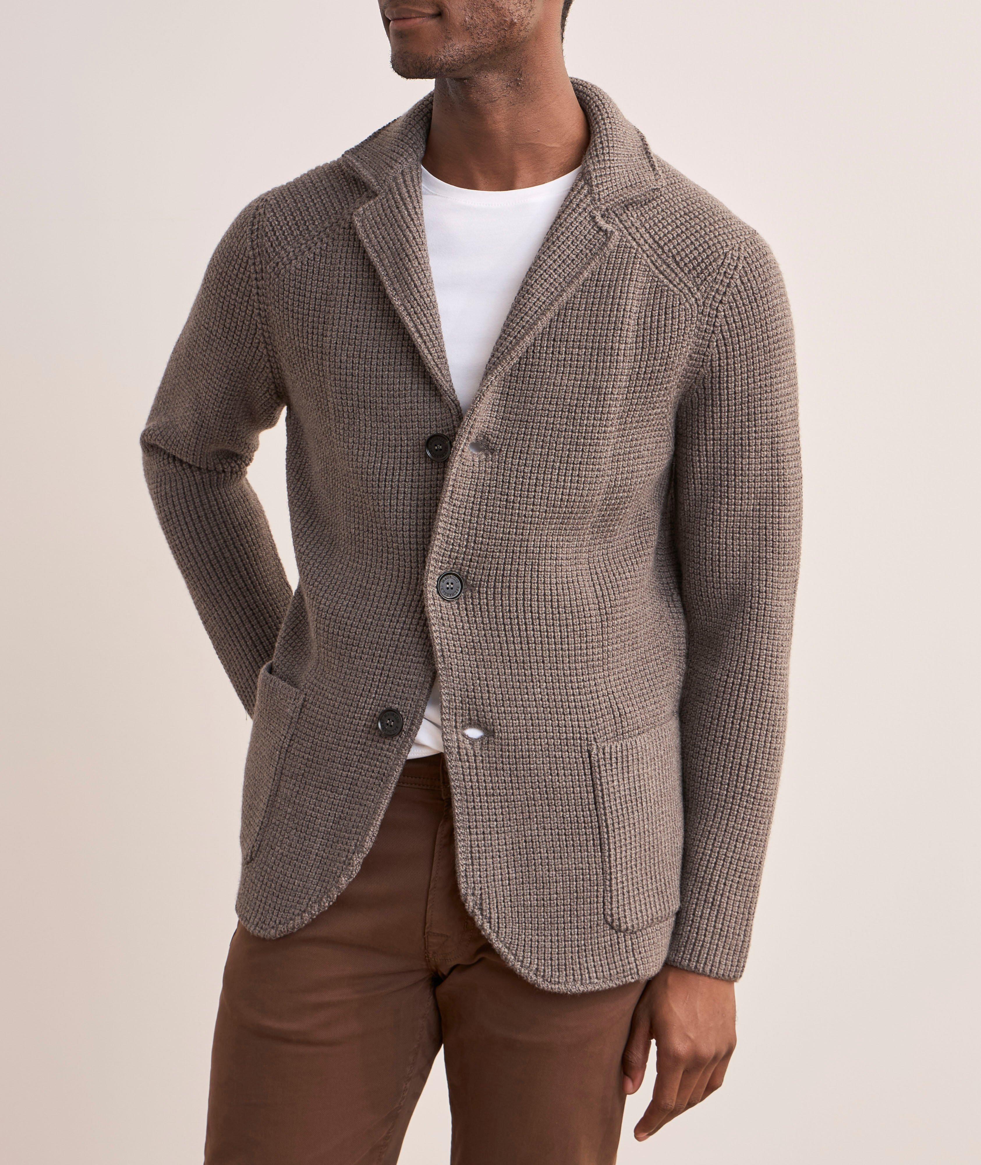 Veston-cardigan Brenta en laine vierge image 1