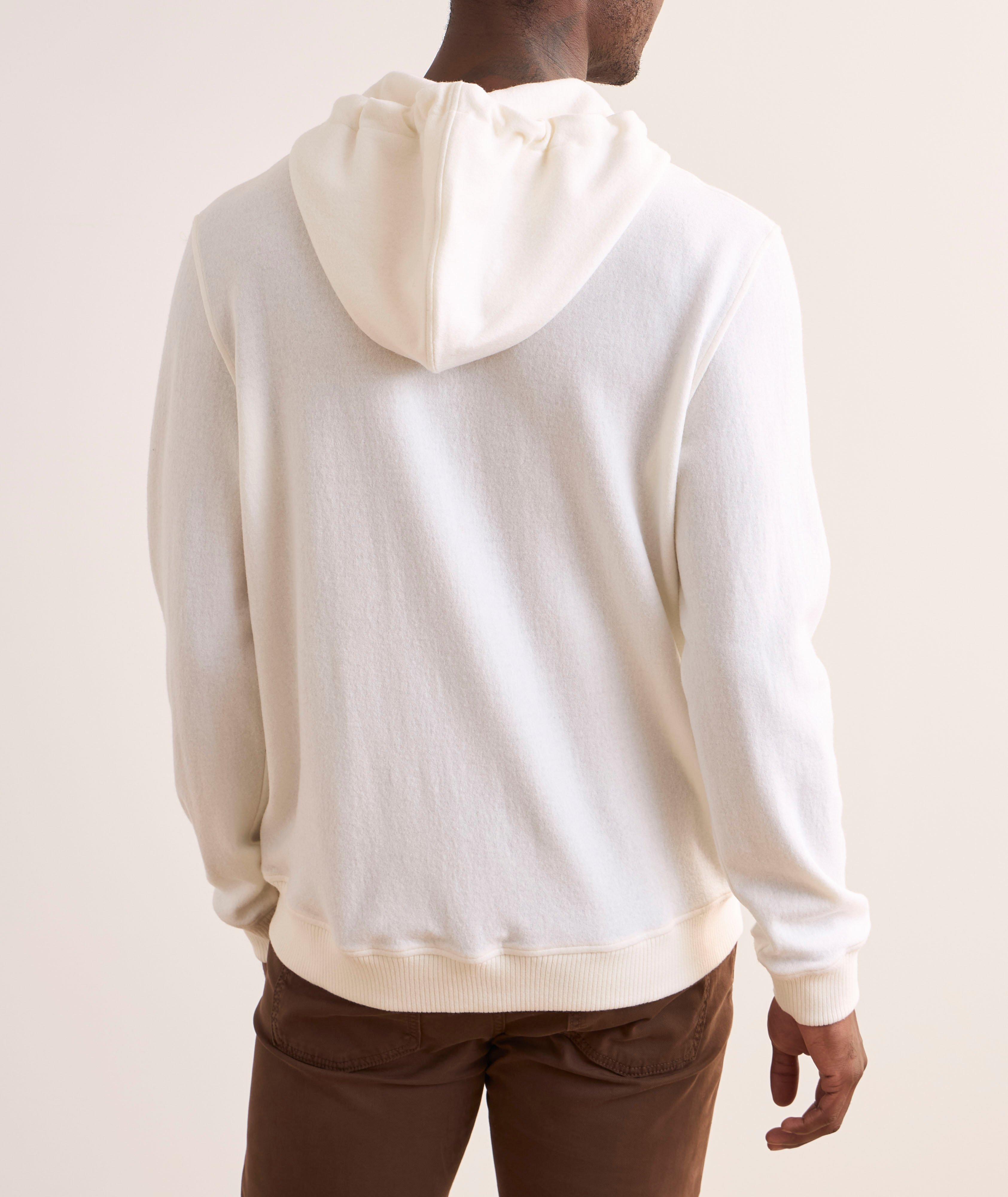 Virgin Wool Hooded Sweater  image 2