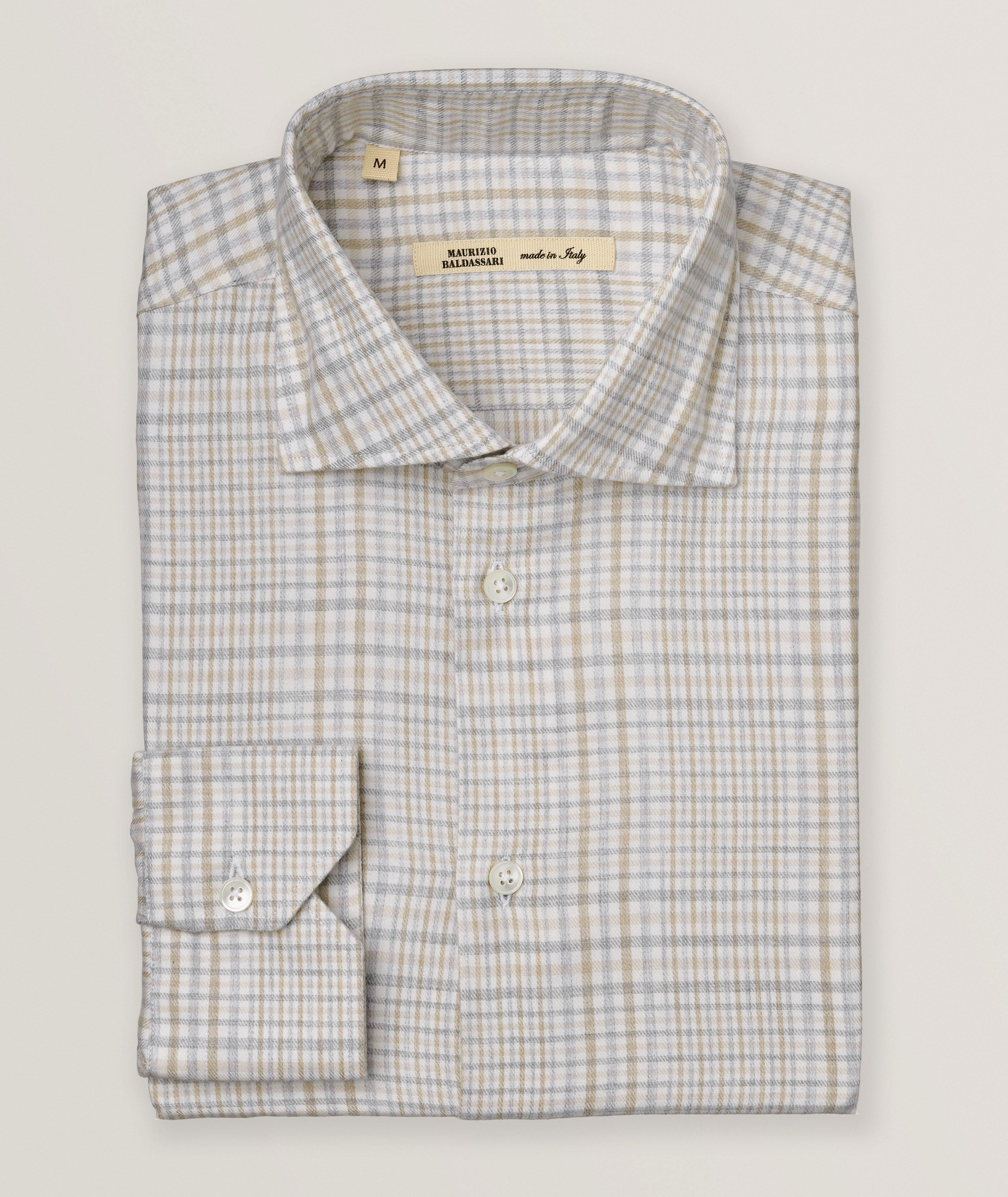 Check Cotton-Lyocell Shirt image 0