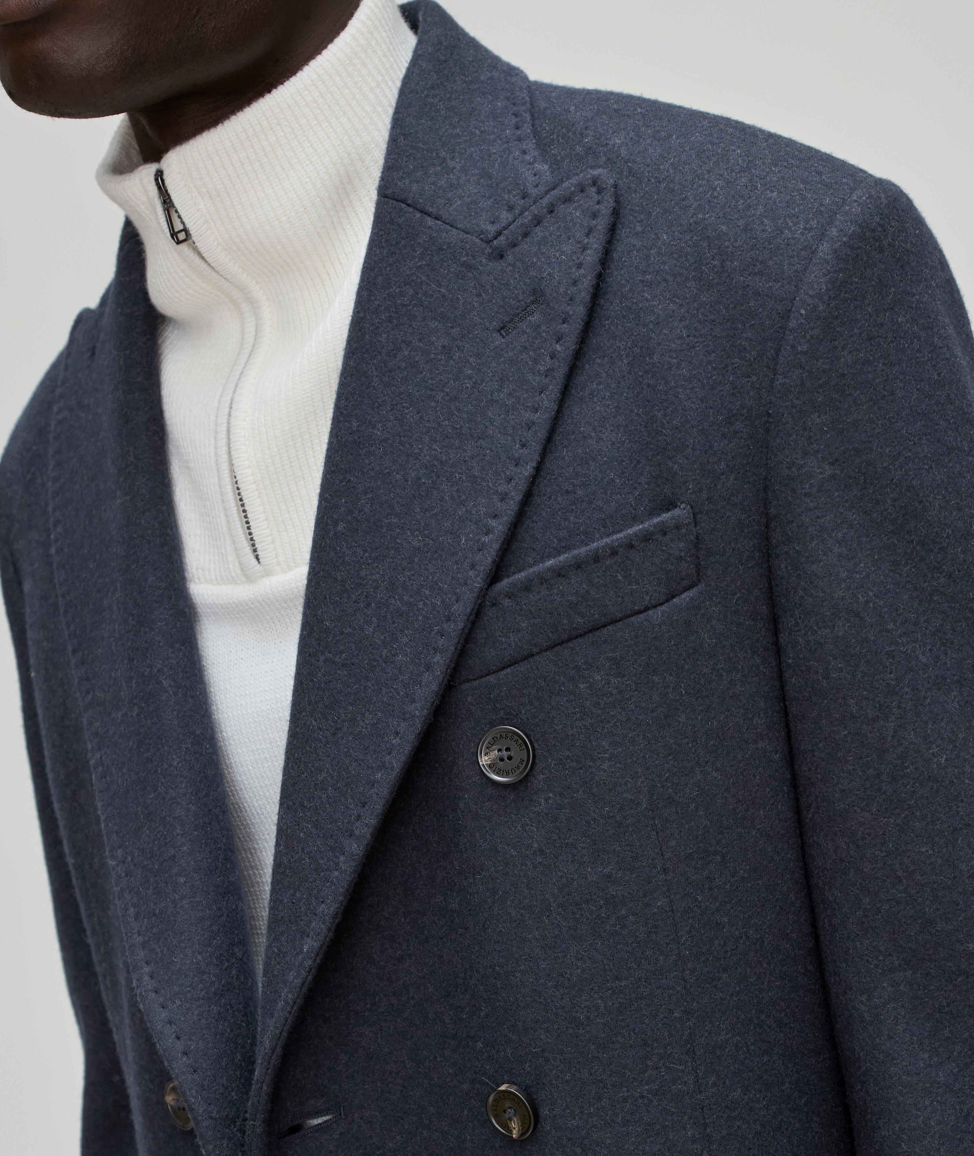 Manteau en lainage à double boutonnage image 3