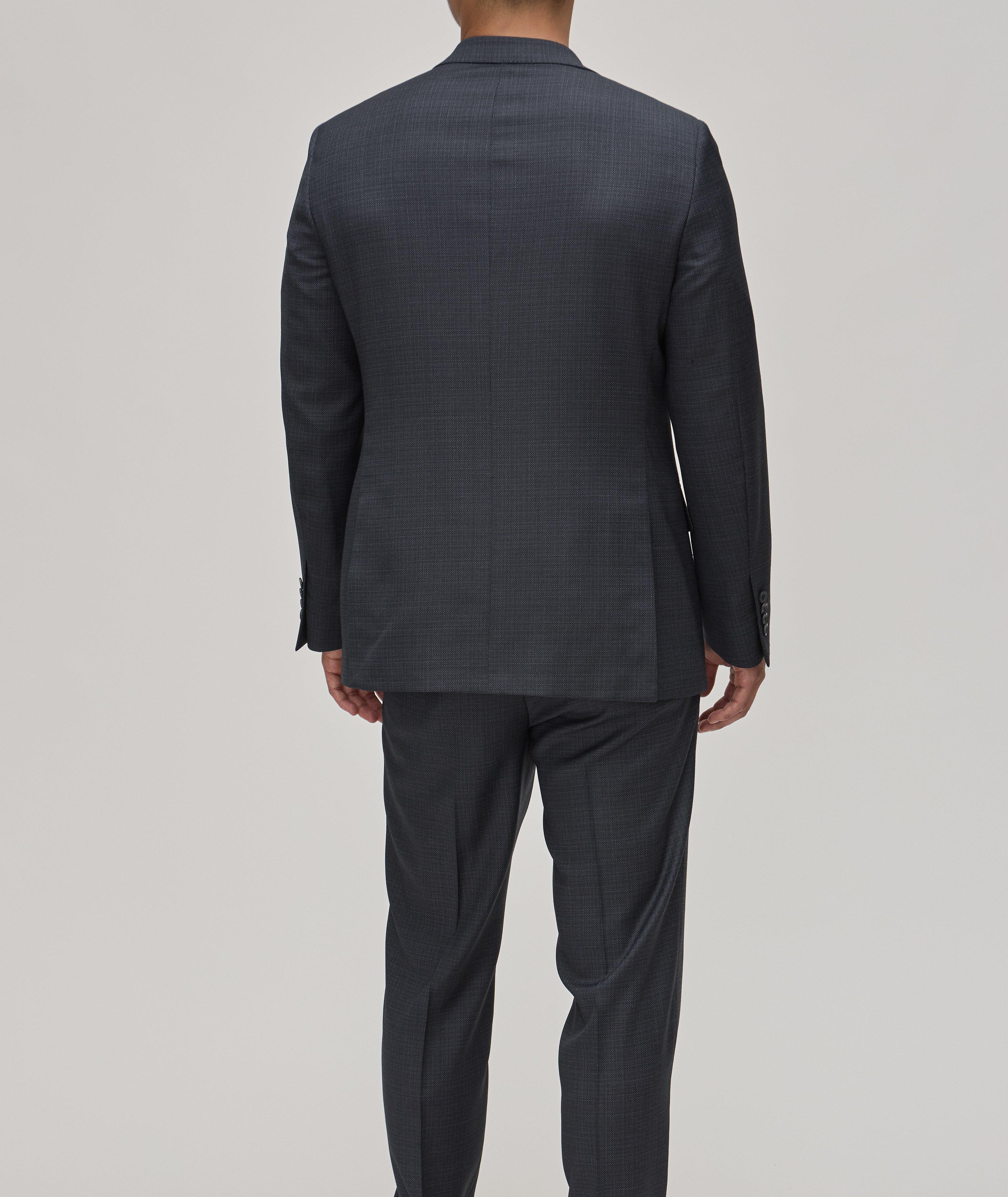 Textured Mélange Stretch-Wool Suit image 2