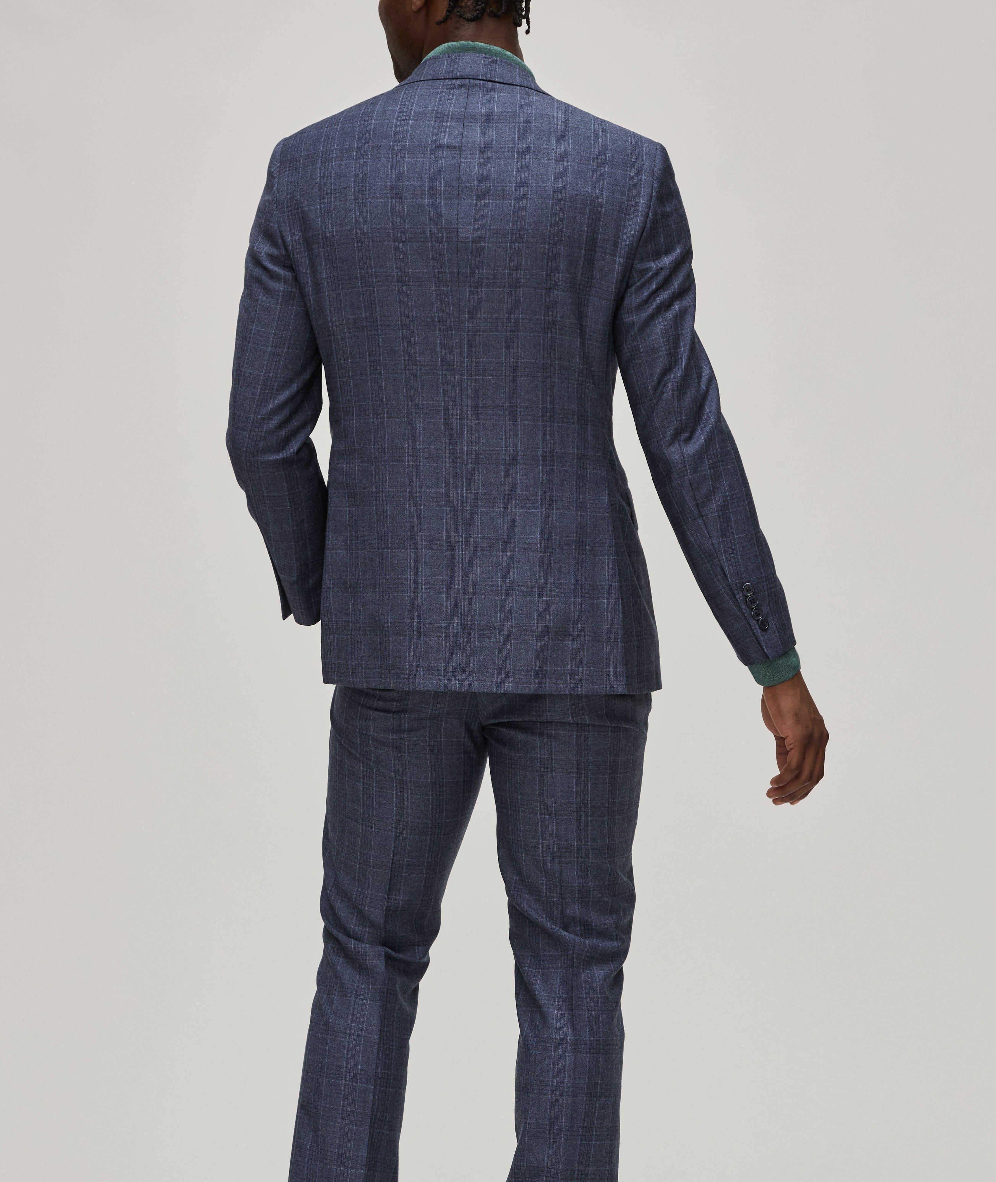 Large Check Wool Suit image 2