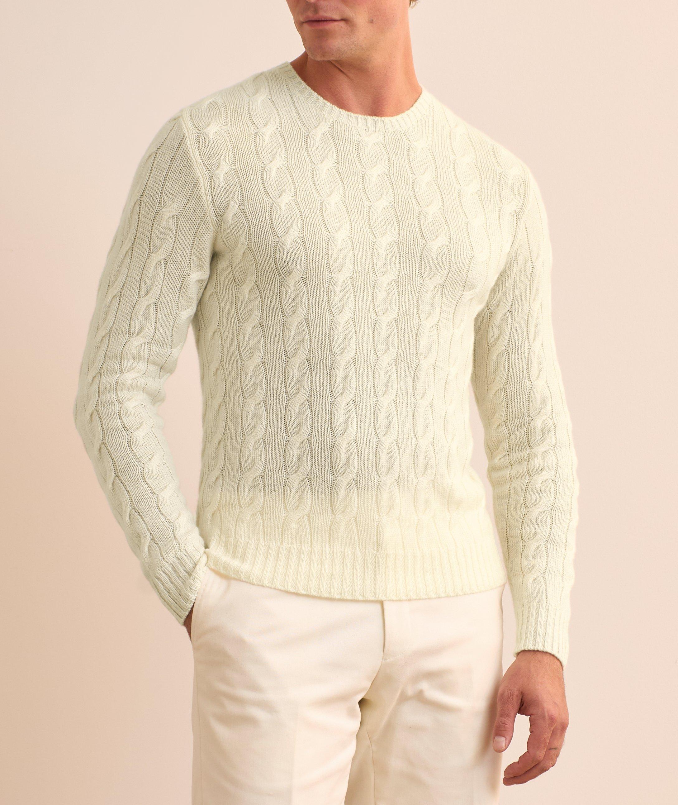 Cashmere Cable Knit Sweater image 1