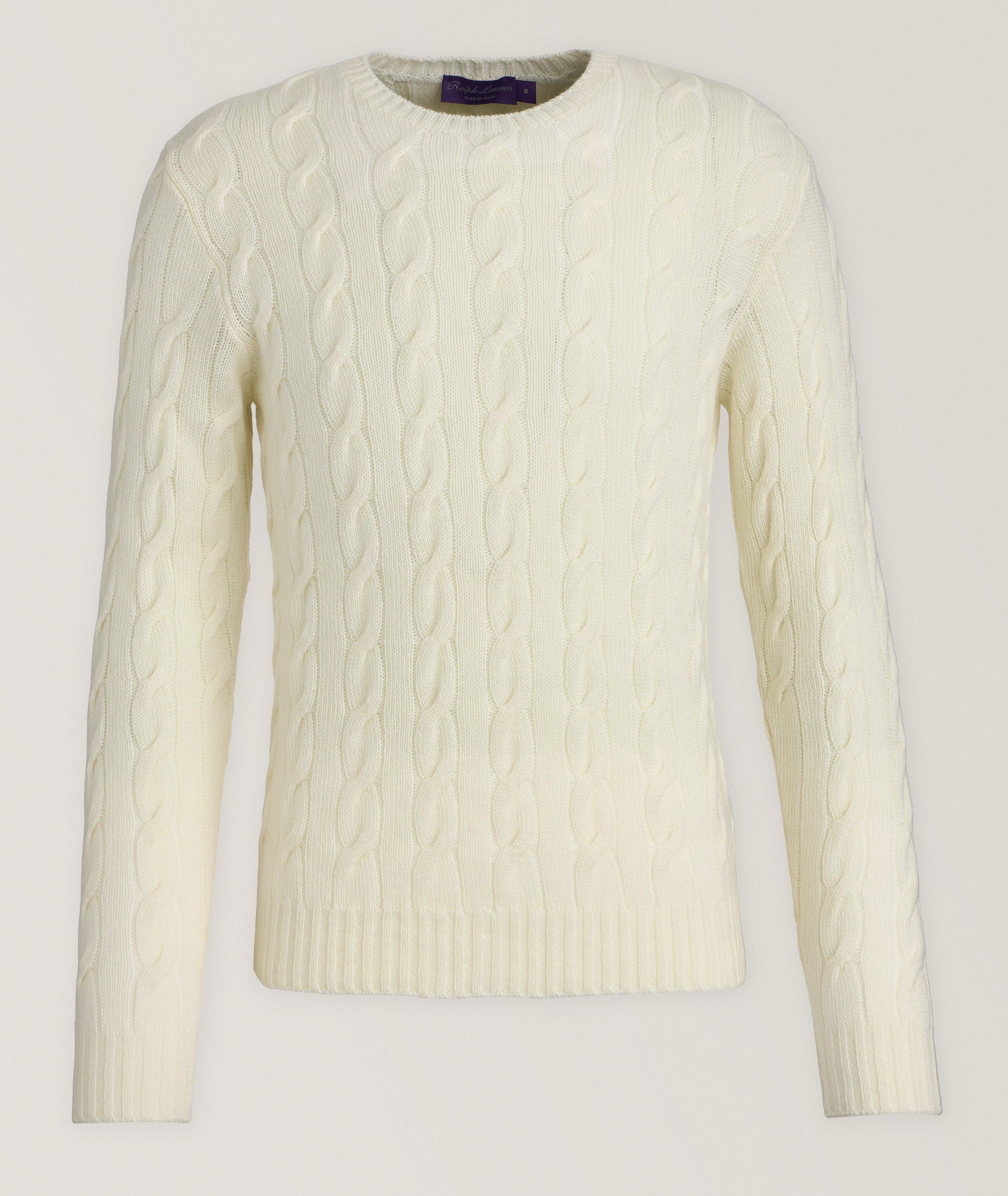 Cashmere Cable Knit Sweater image 0