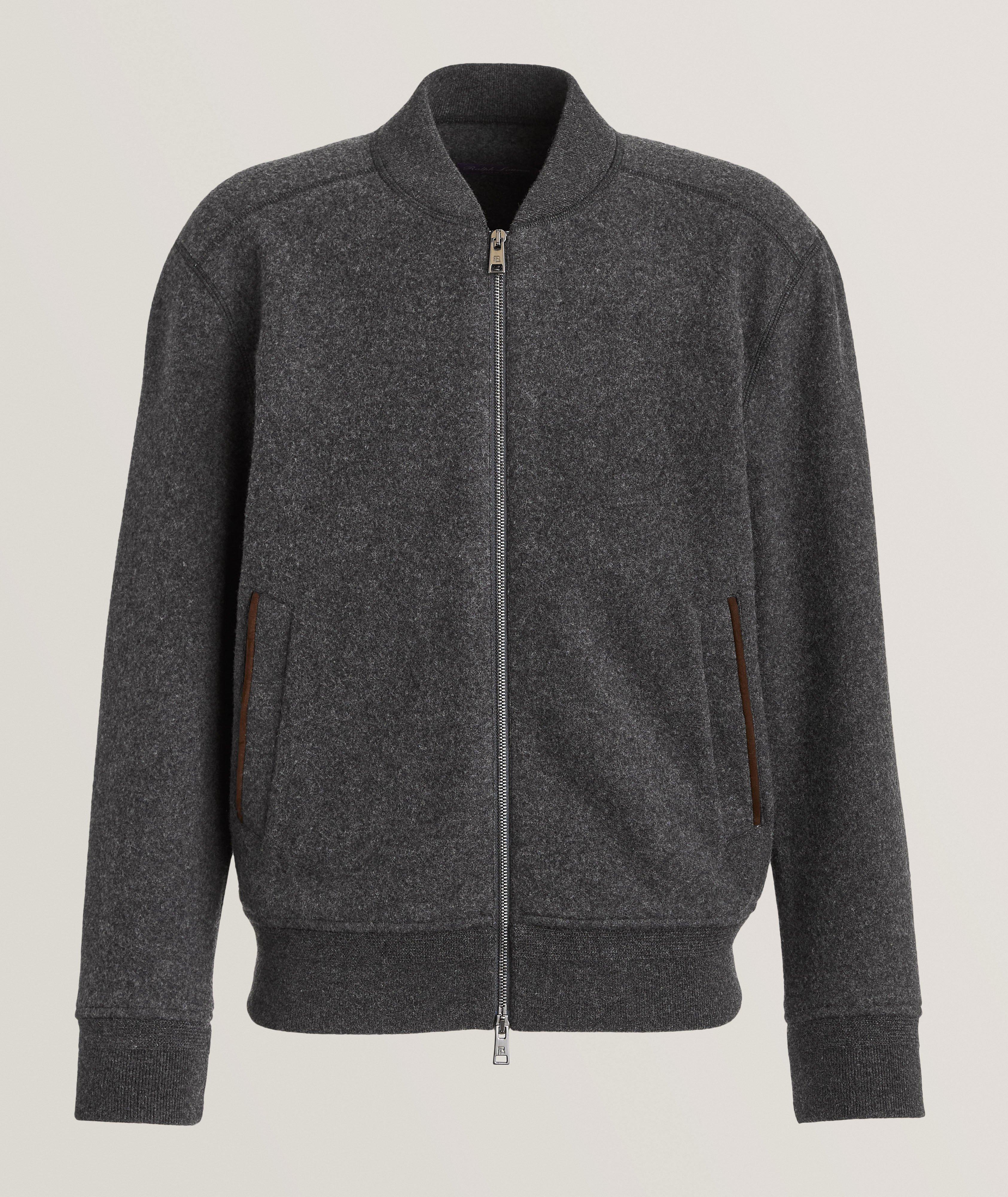 Traveler Wool-Blend Bomber image 0