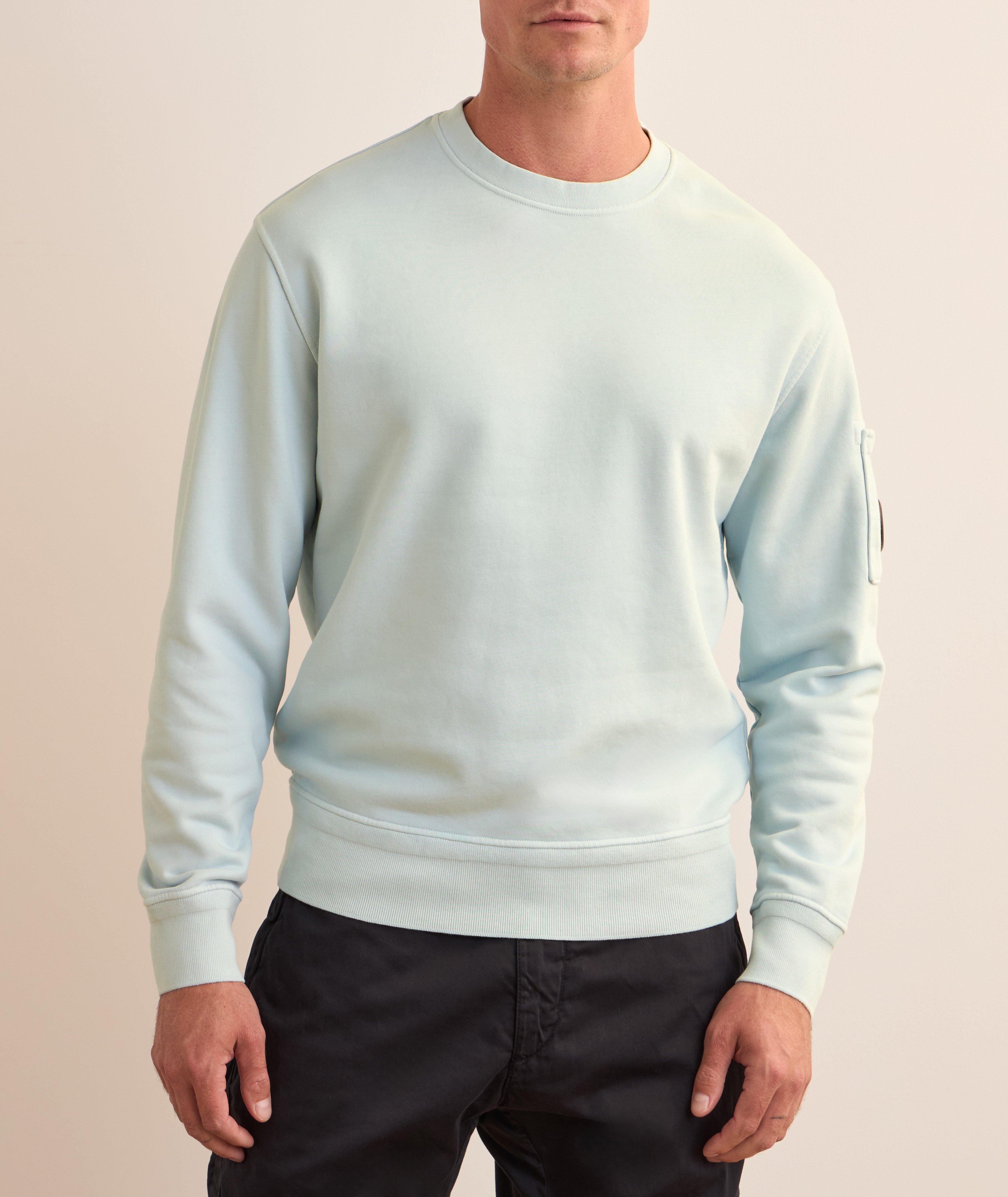 Diagonal Weave Cotton Sweatshirt  image 1