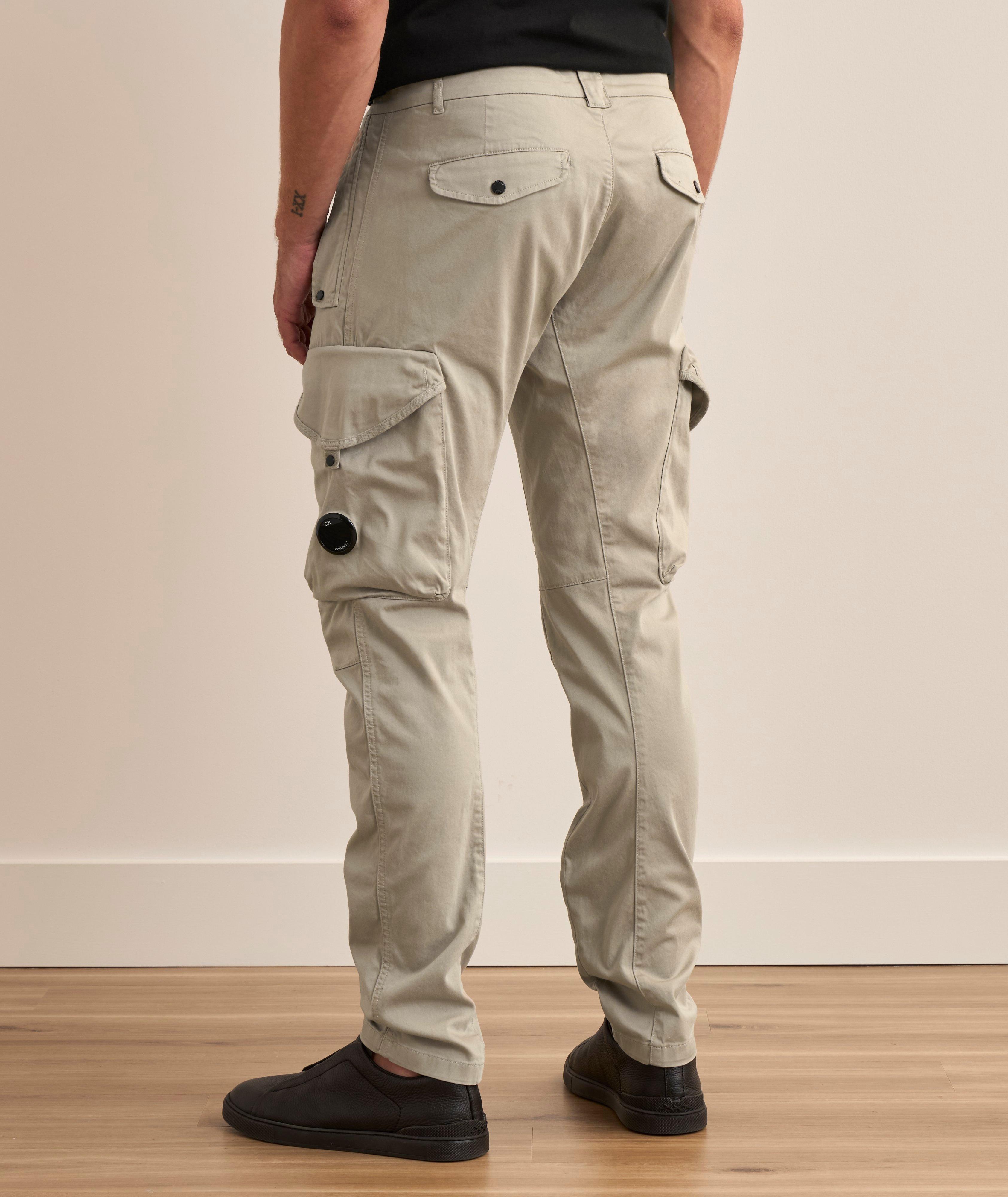 Pantalon de style utilitaire en coton extensible image 2