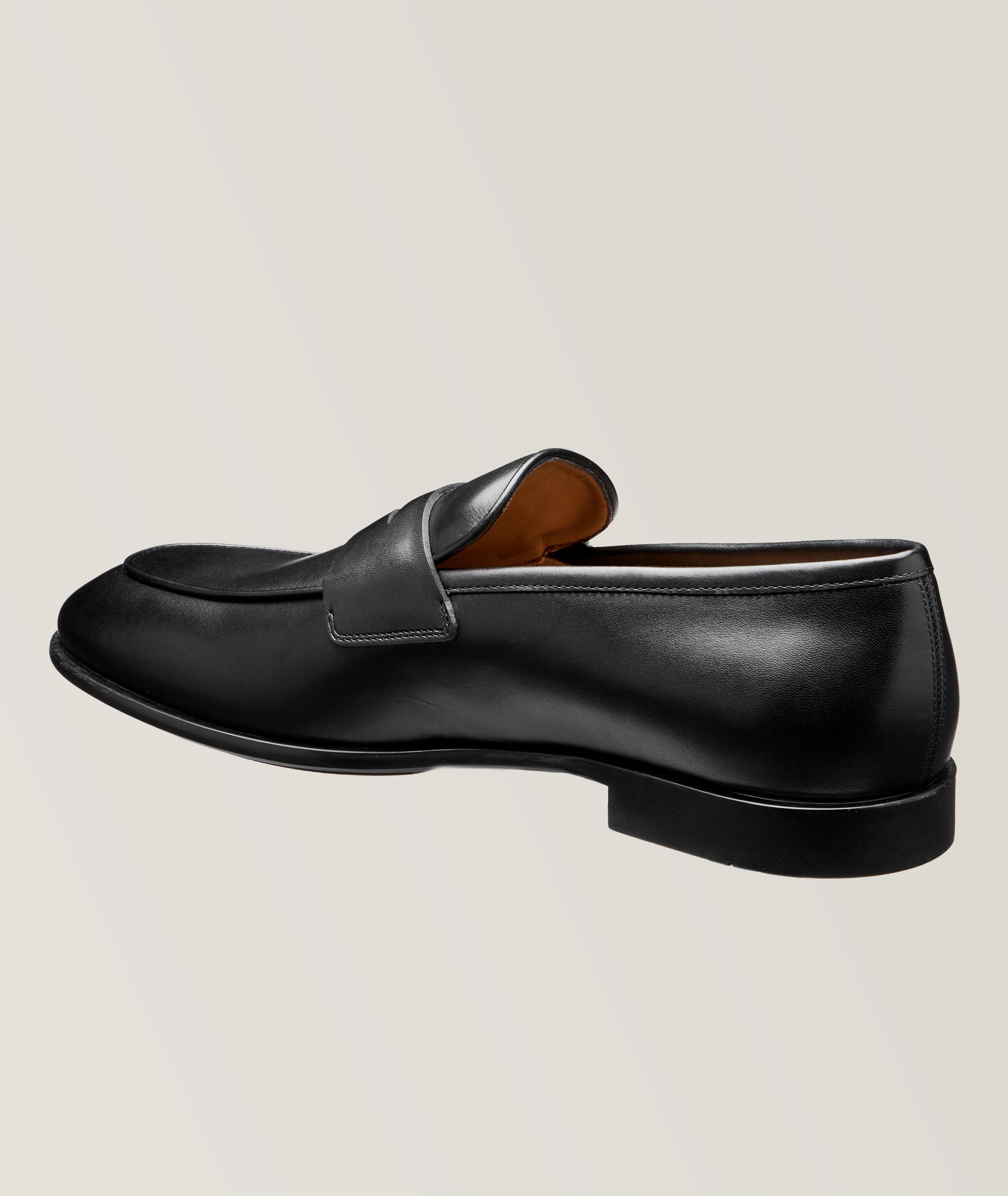 Calf Leather Penny Loafers image 1