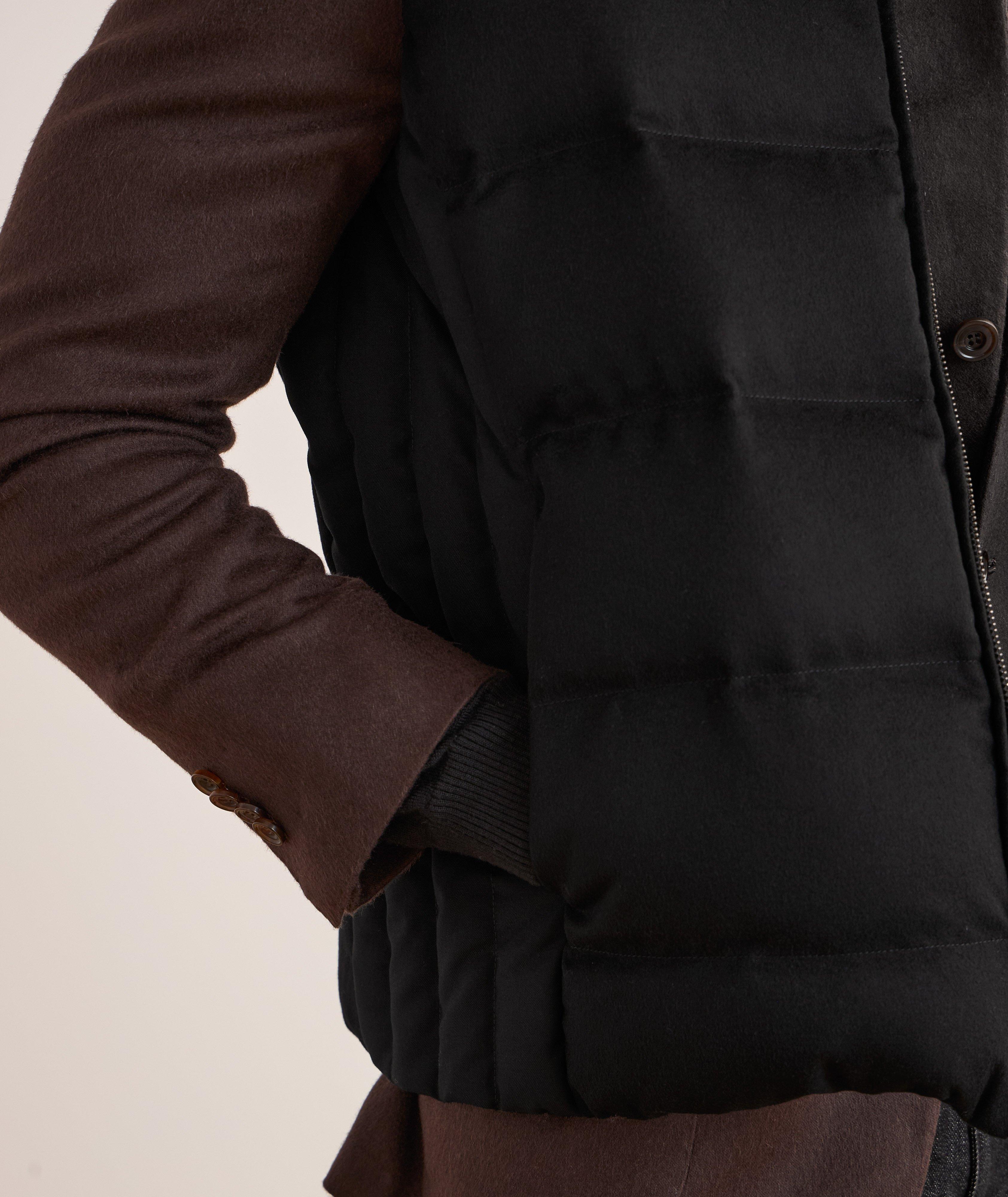 Quilted Down Puffer Vest image 3