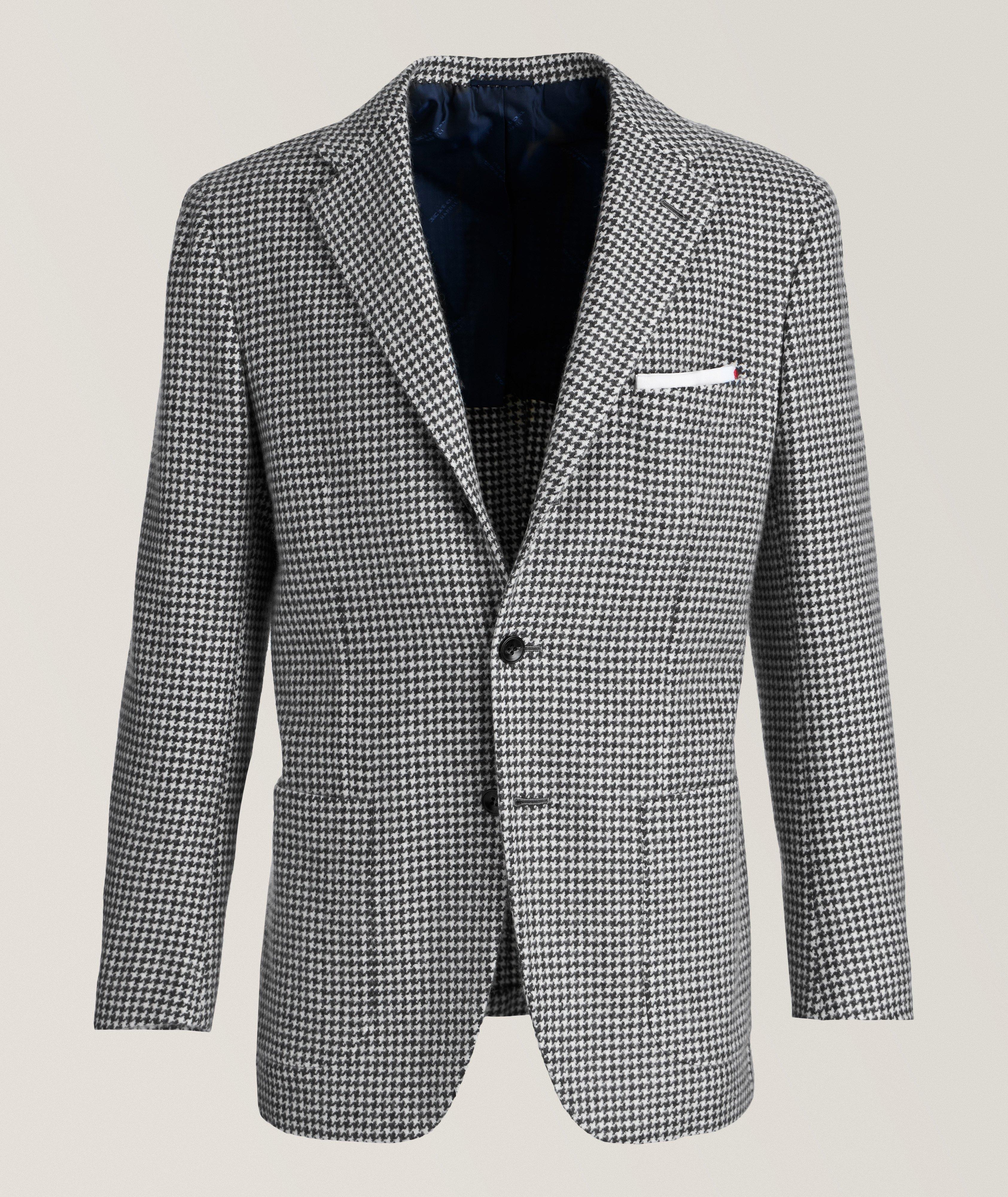 Houndstooth Cashmere Sport Jacket  image 0