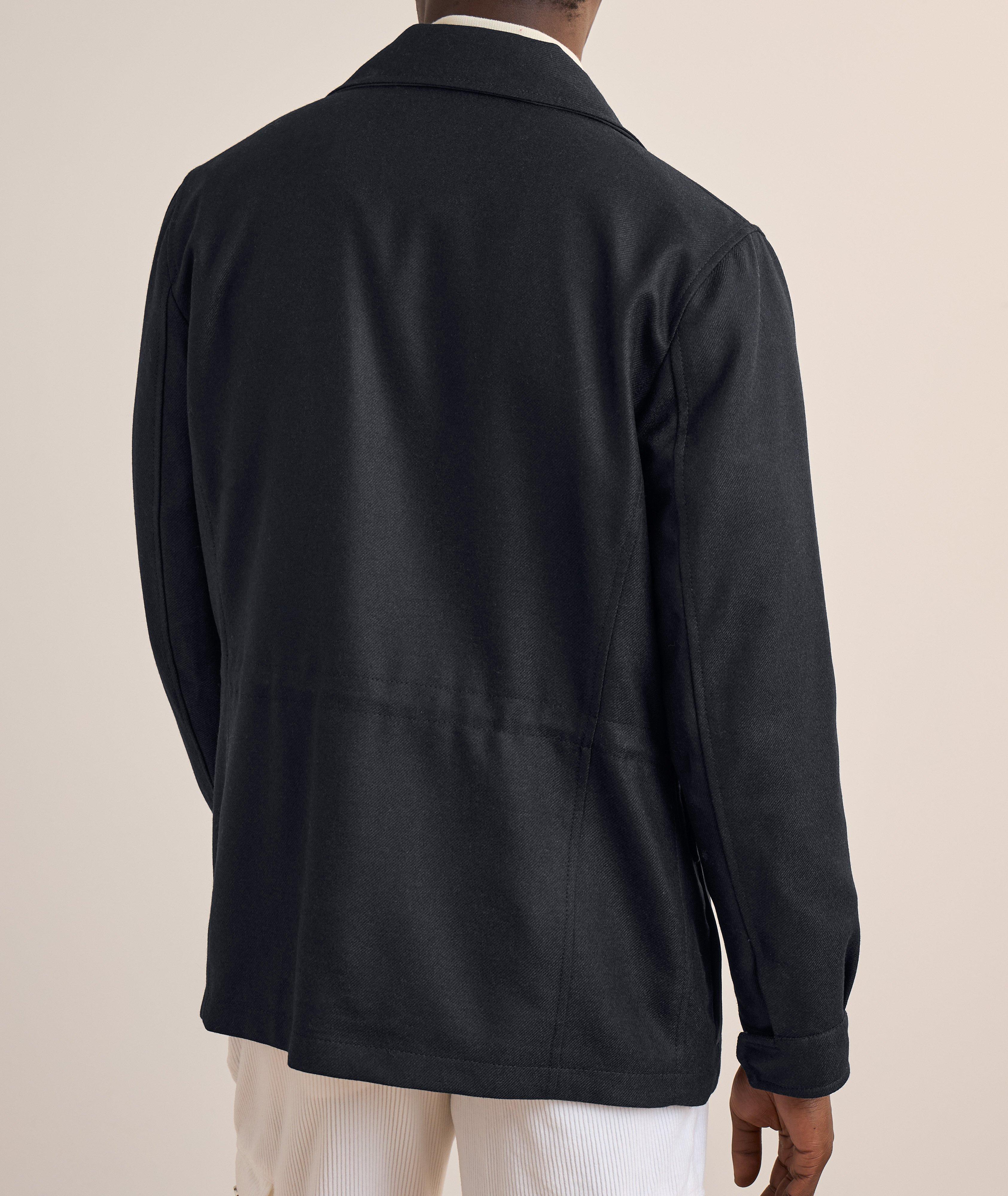 Multi-Pocket Wool-Blend Field Jacket image 2