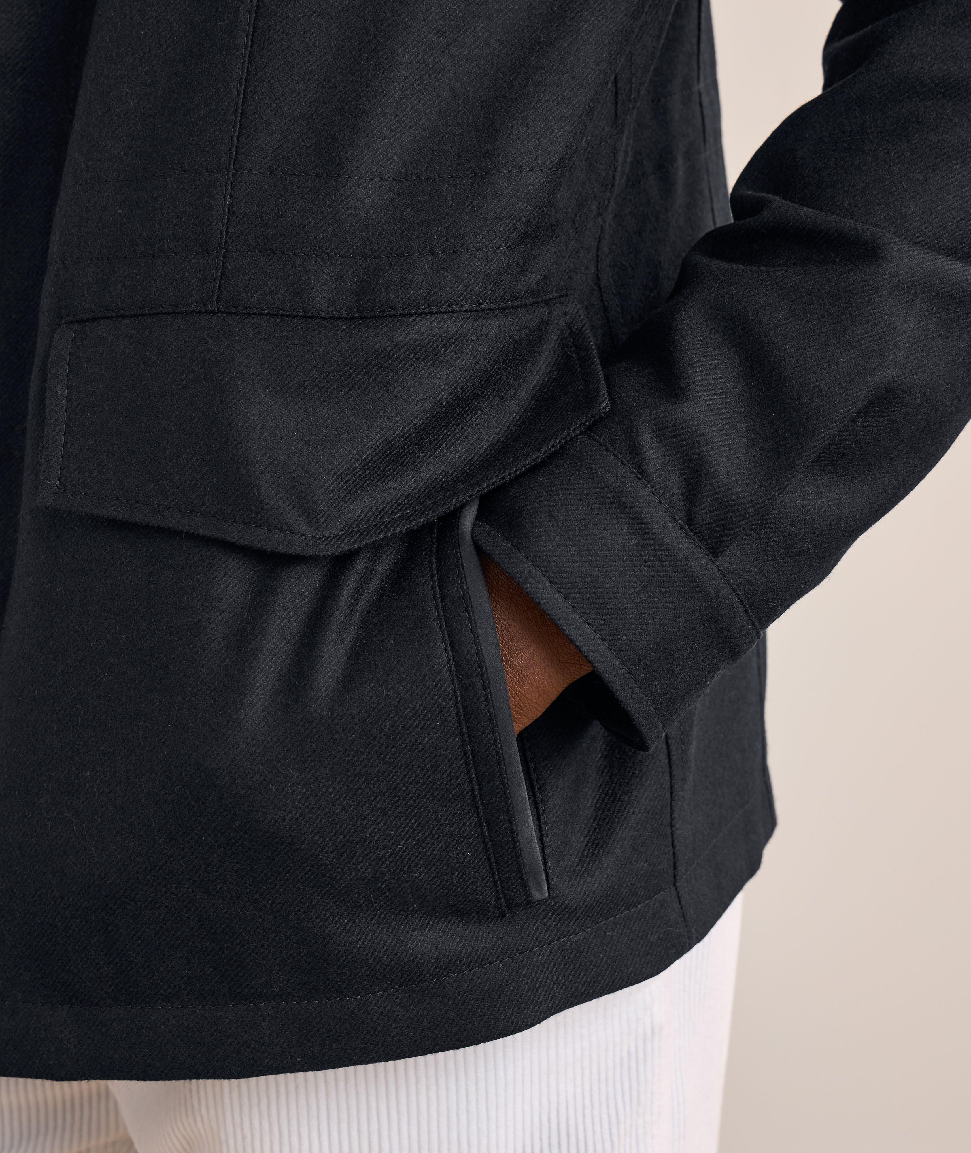 Blouson de style utilitaire en laine image 4