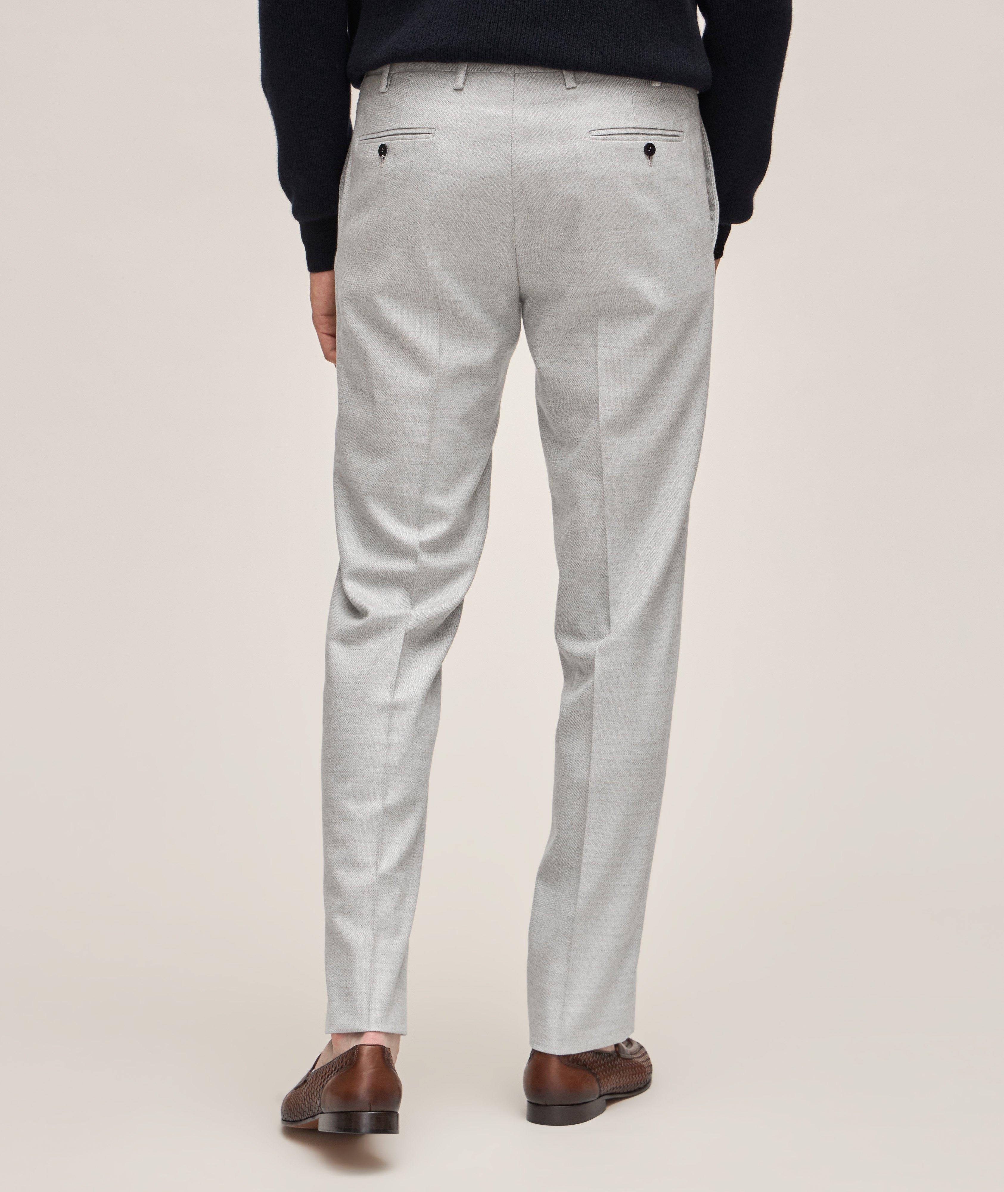 Hopsack Wool-Cashmere Dress Pants image 2