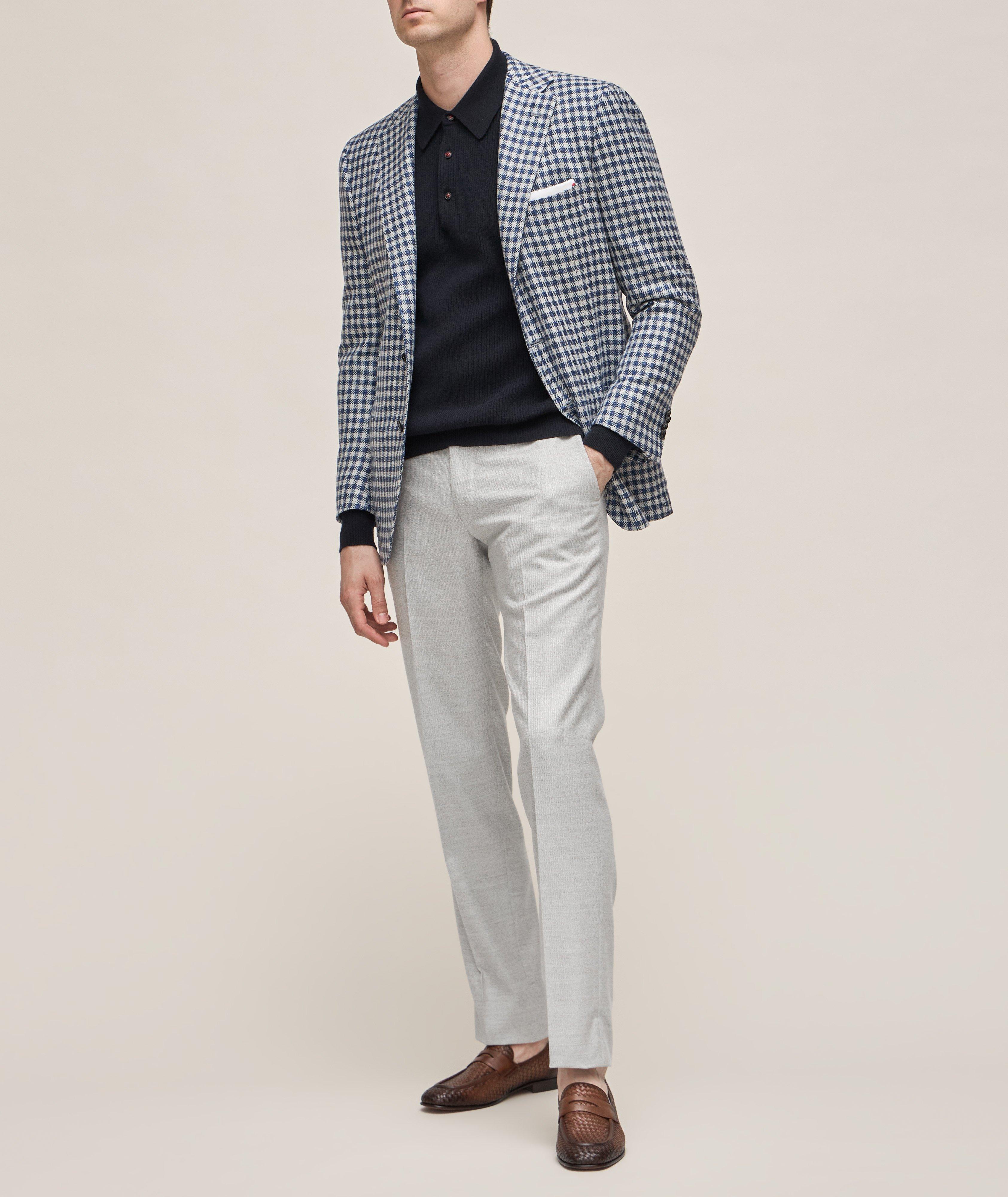 Hopsack Wool-Cashmere Dress Pants image 3