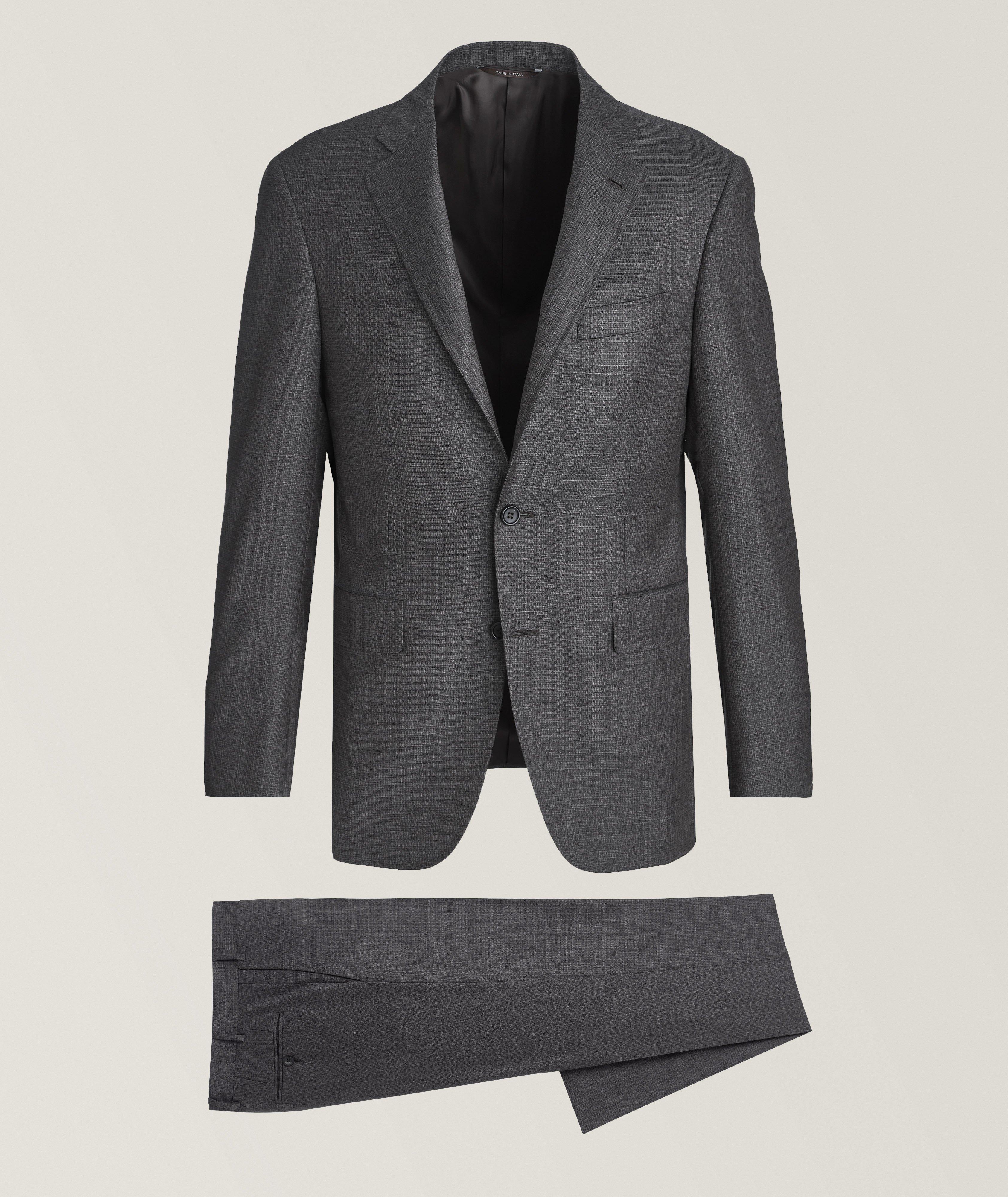 Kei Textured Two-Tone Wool Suit  image 0