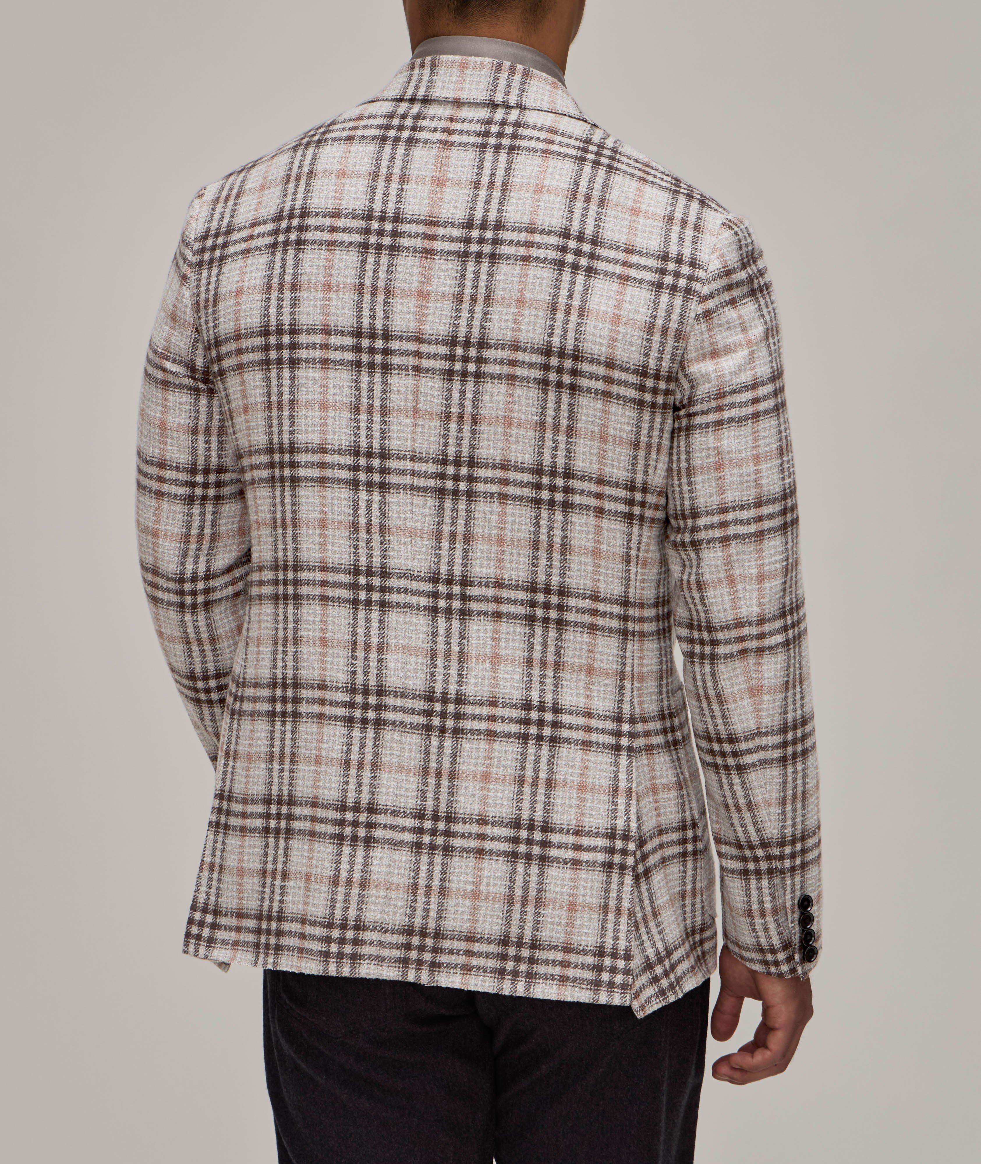 Kei Checkered Wool-Blend Sport Jacket image 2