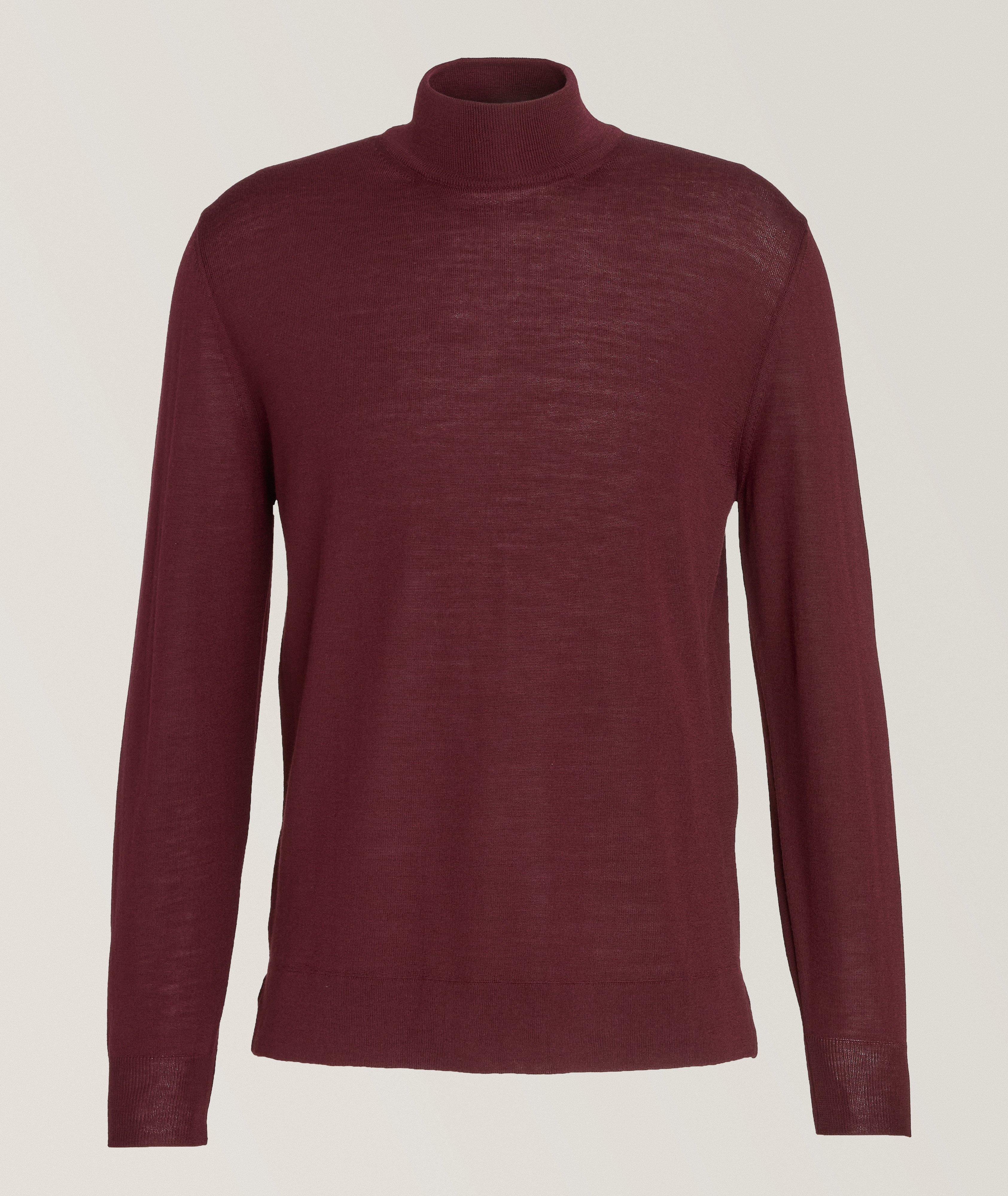 Merino Wool Mock Neck Sweater image 0