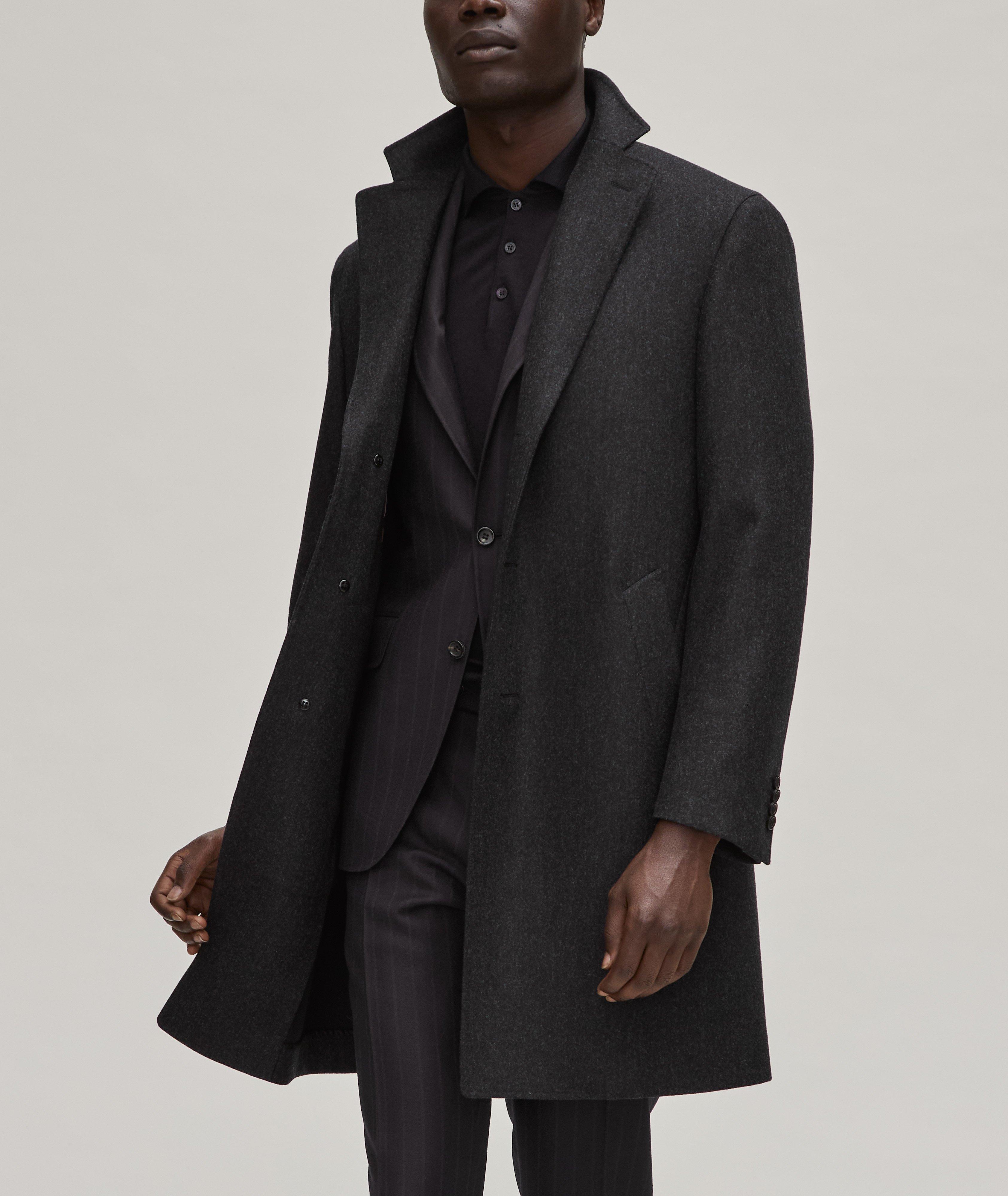 Kei Mélange Wool Overcoat image 1