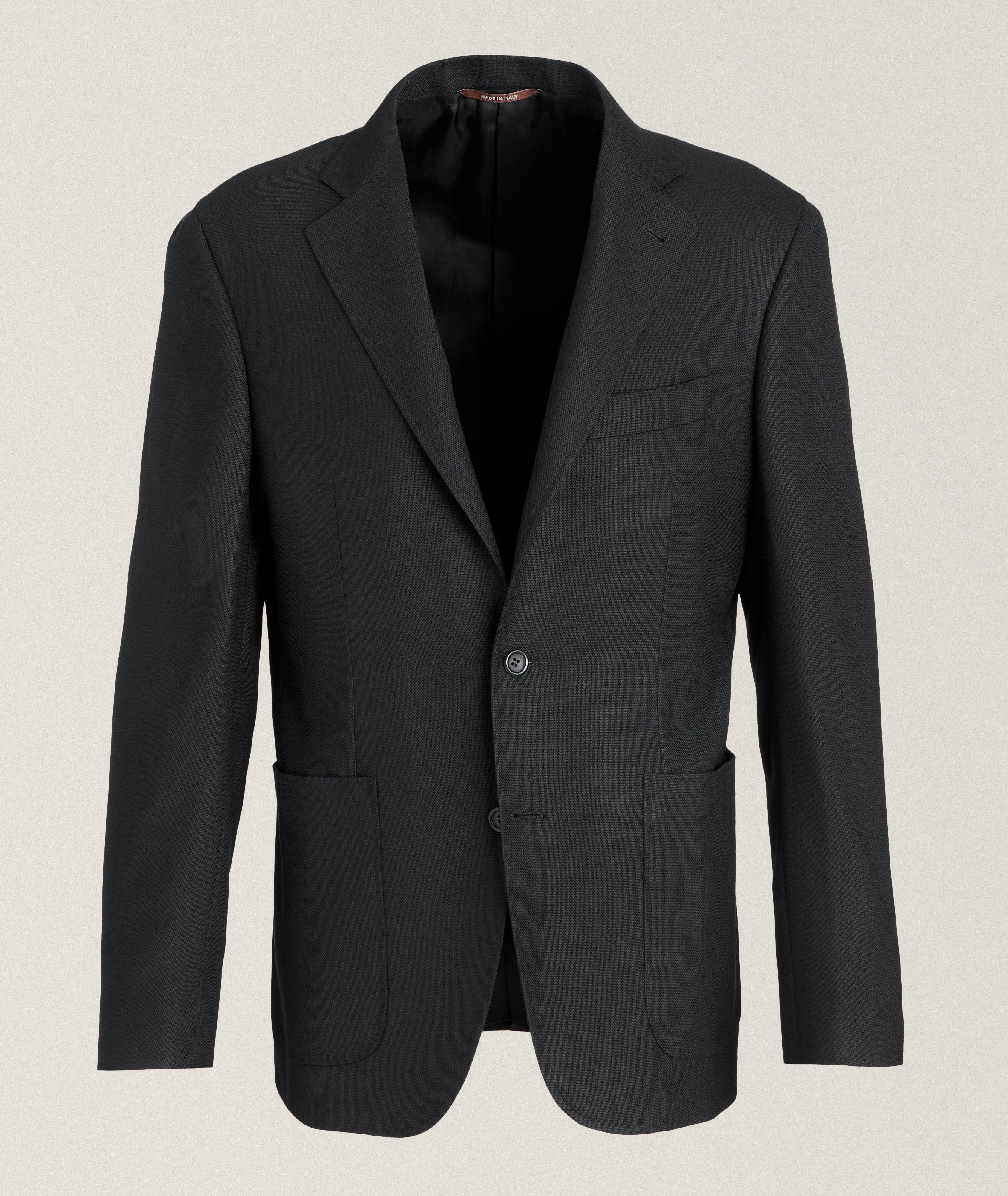 Canali Kei Stretch-Wool Sport Jacket