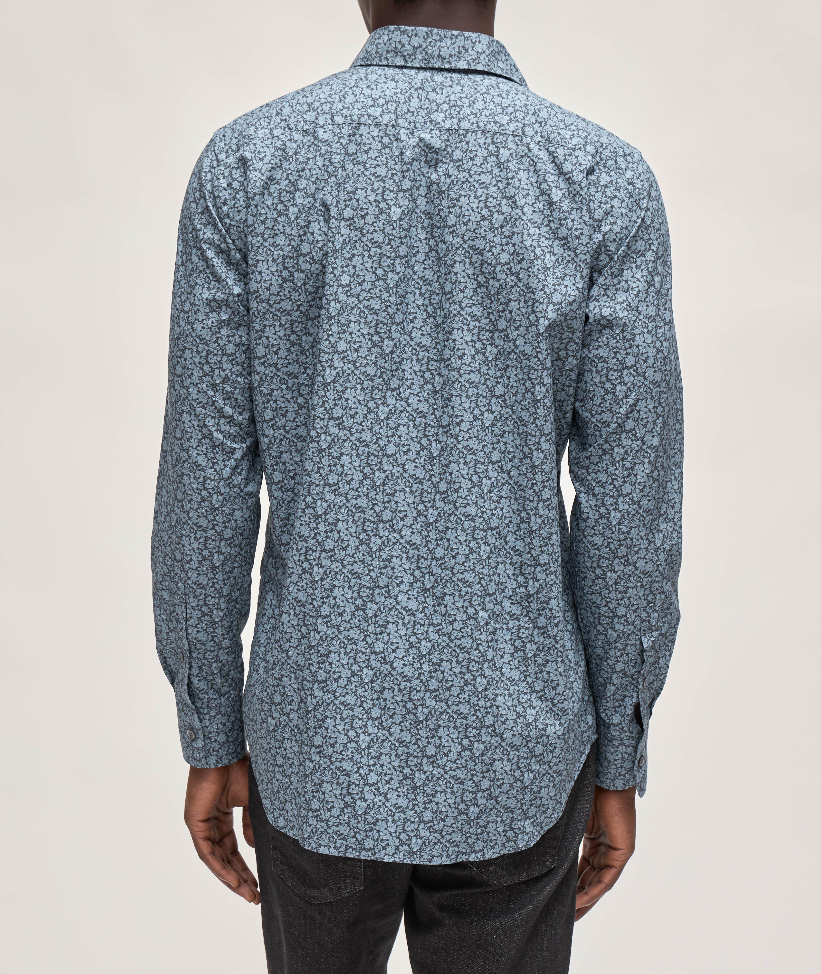 Floral Denim Effect Shirt  image 2