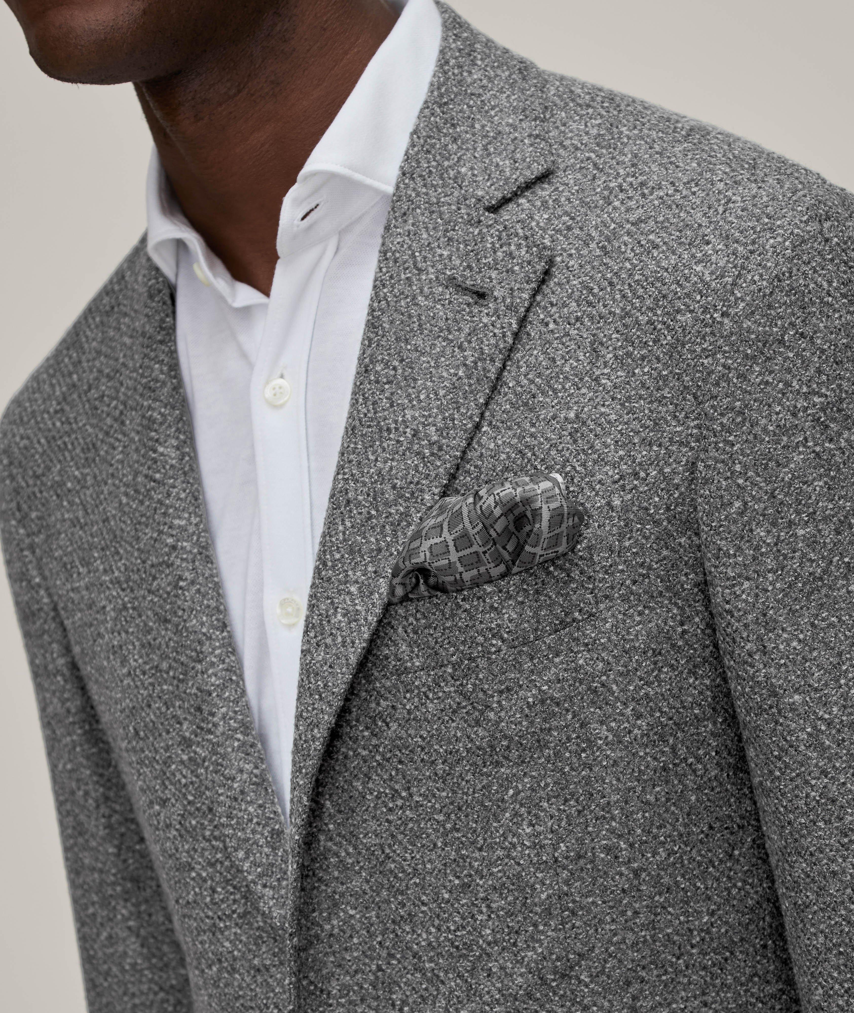 Kei Mélange Wool-Blend Sport Jacket  image 3